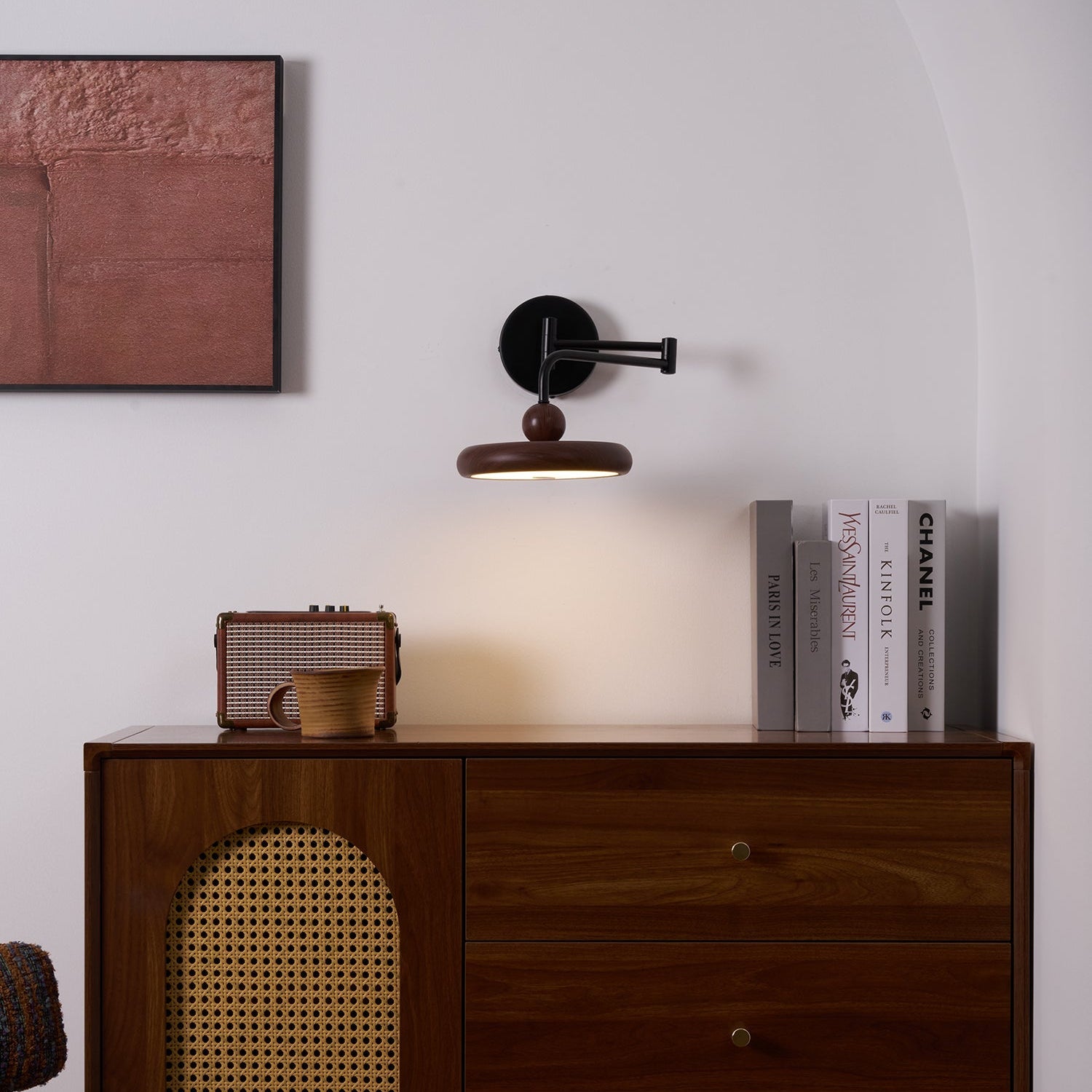 Nella Wooden Wall Light - Letslighting