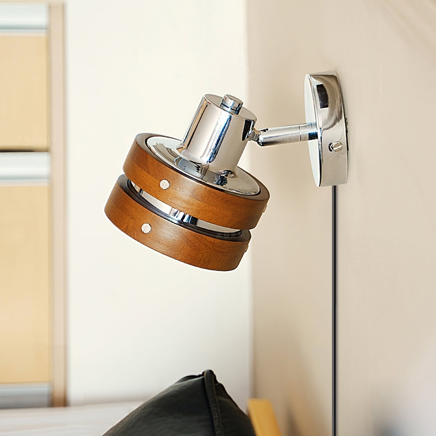 Orbitce Wood Classic Wall Lamp - Letslighting