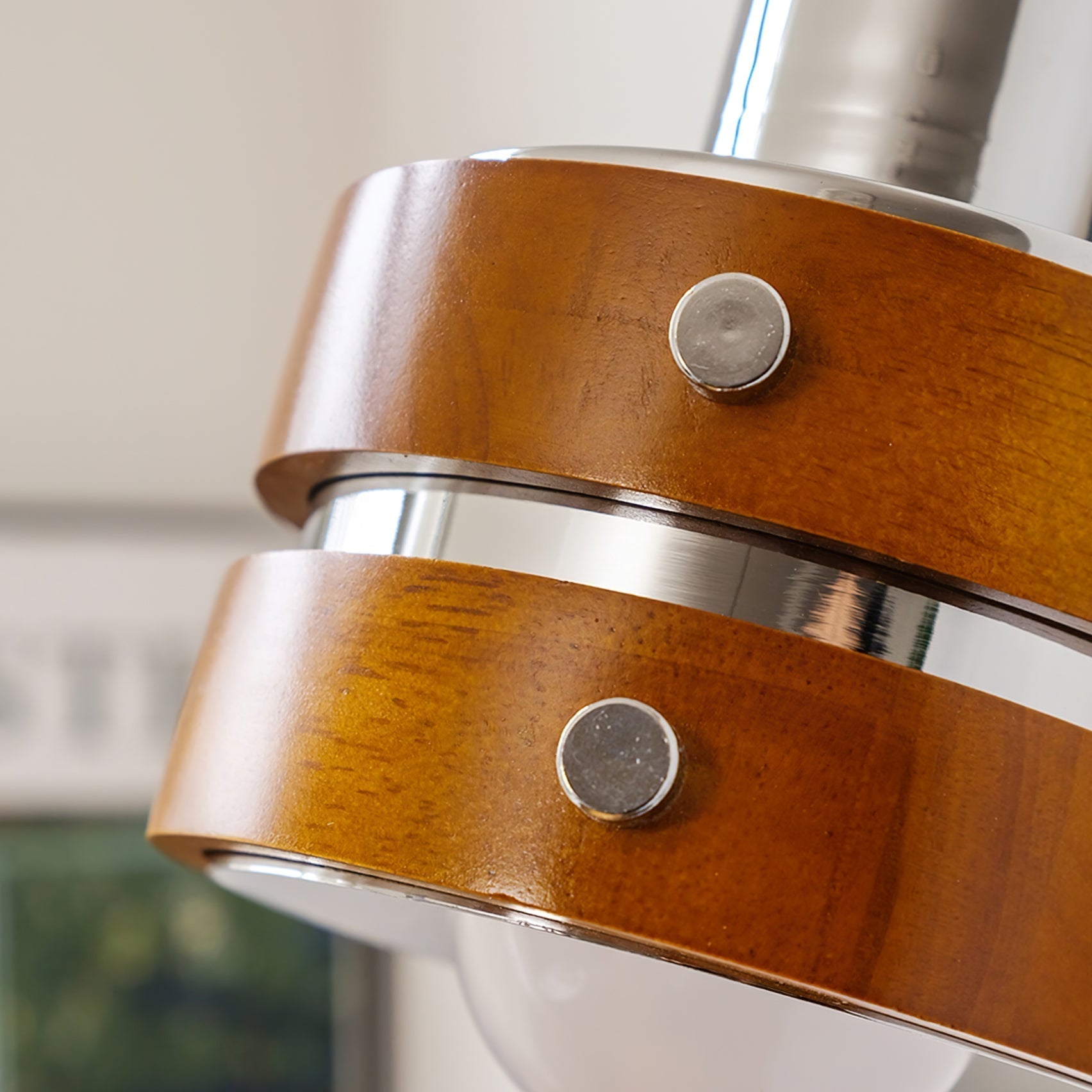 Zanorir Premium Nordic Art Walnut Wall Lamp - Letslighting