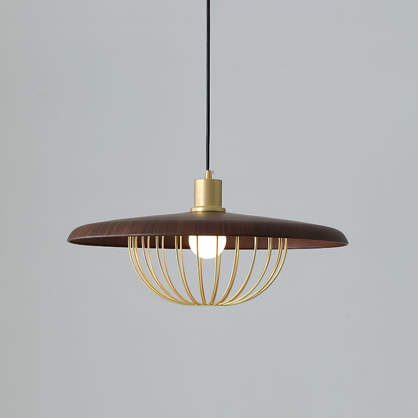 Elanora Wood Retro Vintage Pendant Lamp - Letslighting