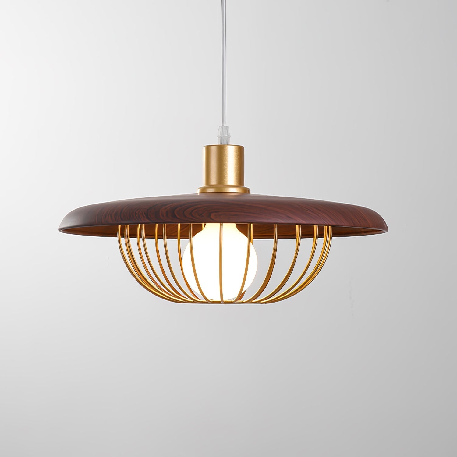 Elanora Wood Retro Vintage Pendant Lamp - Letslighting