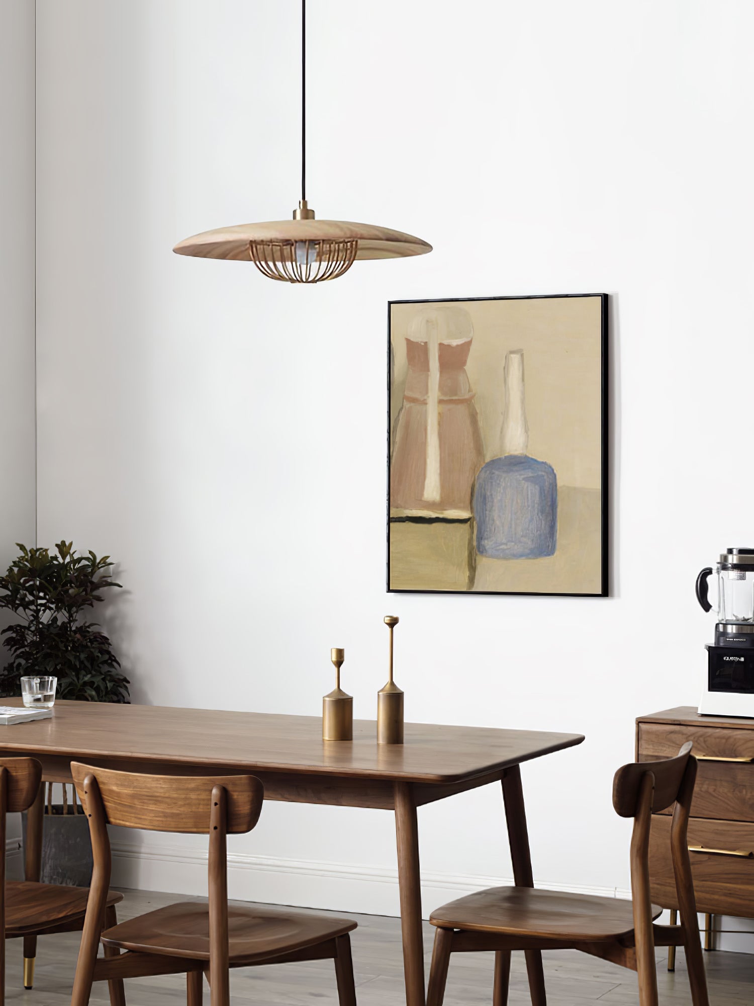 Elanora Wood Retro Vintage Pendant Lamp - Letslighting