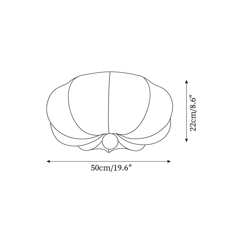Novia Soft Glow Flush Mount Ceiling Light - Letslighting