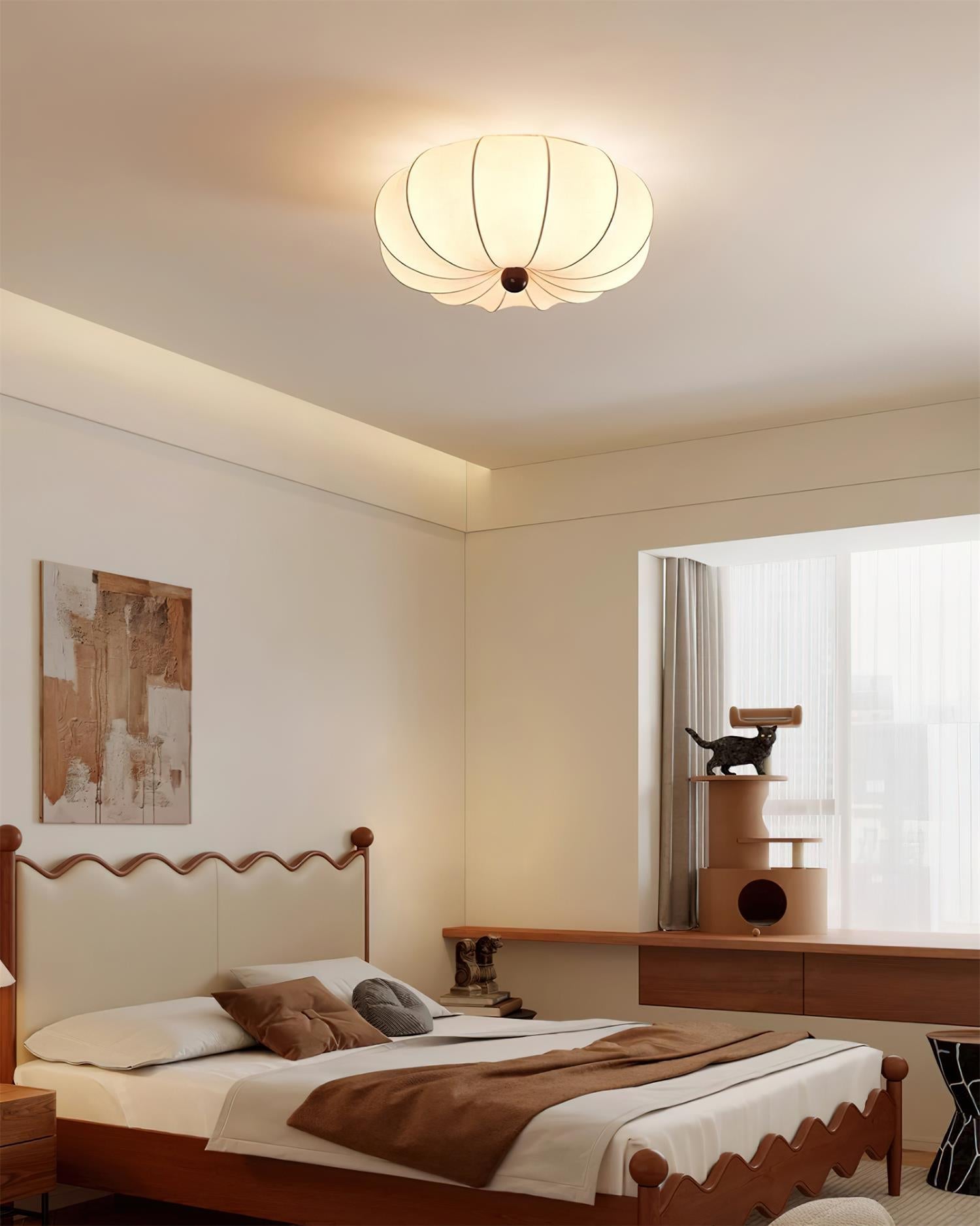 Novia Soft Glow Flush Mount Ceiling Light - Letslighting