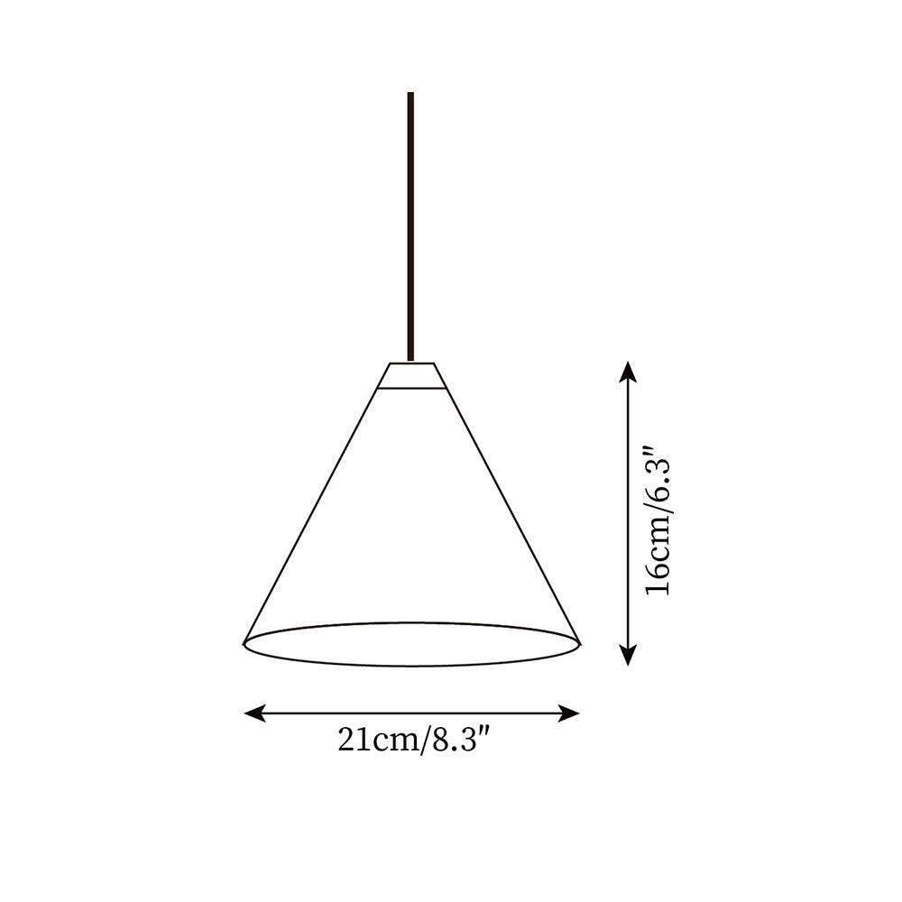 Pendant Lamp Black Cone Shade for Modern Industrial - Letslighting