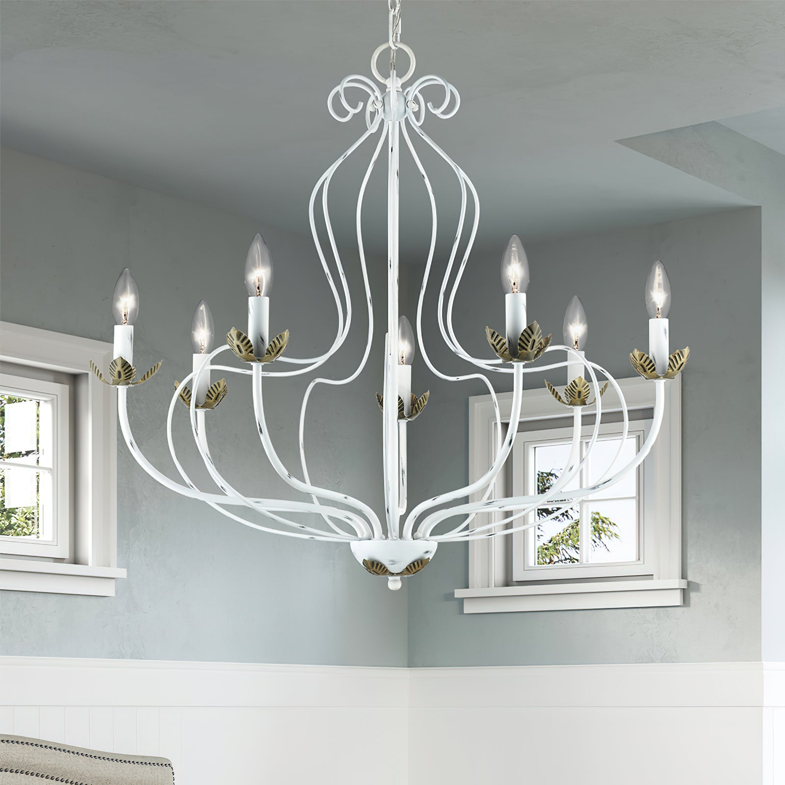 Avtalan Vintage Industrial Chandelier - Letslighting