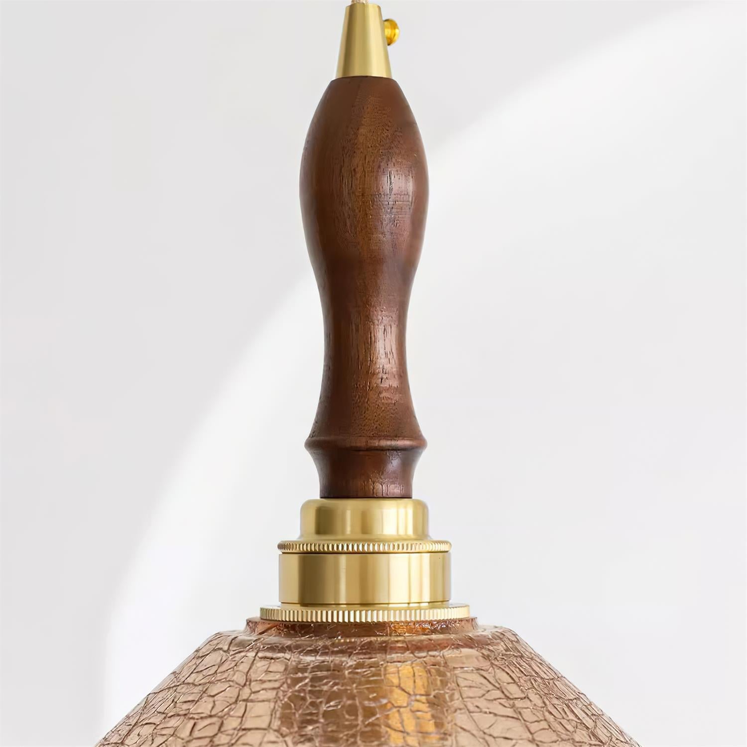 Kenyata Pendant Lamp Textured Glass Organic - Letslighting