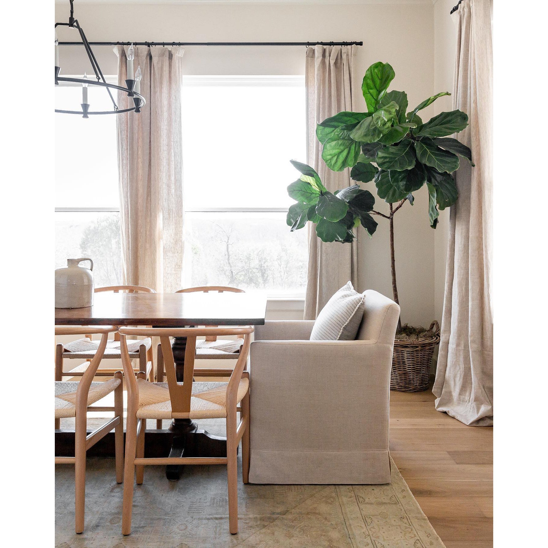 Ovyneth Vintage Industrial Brass Chandelier - Letslighting