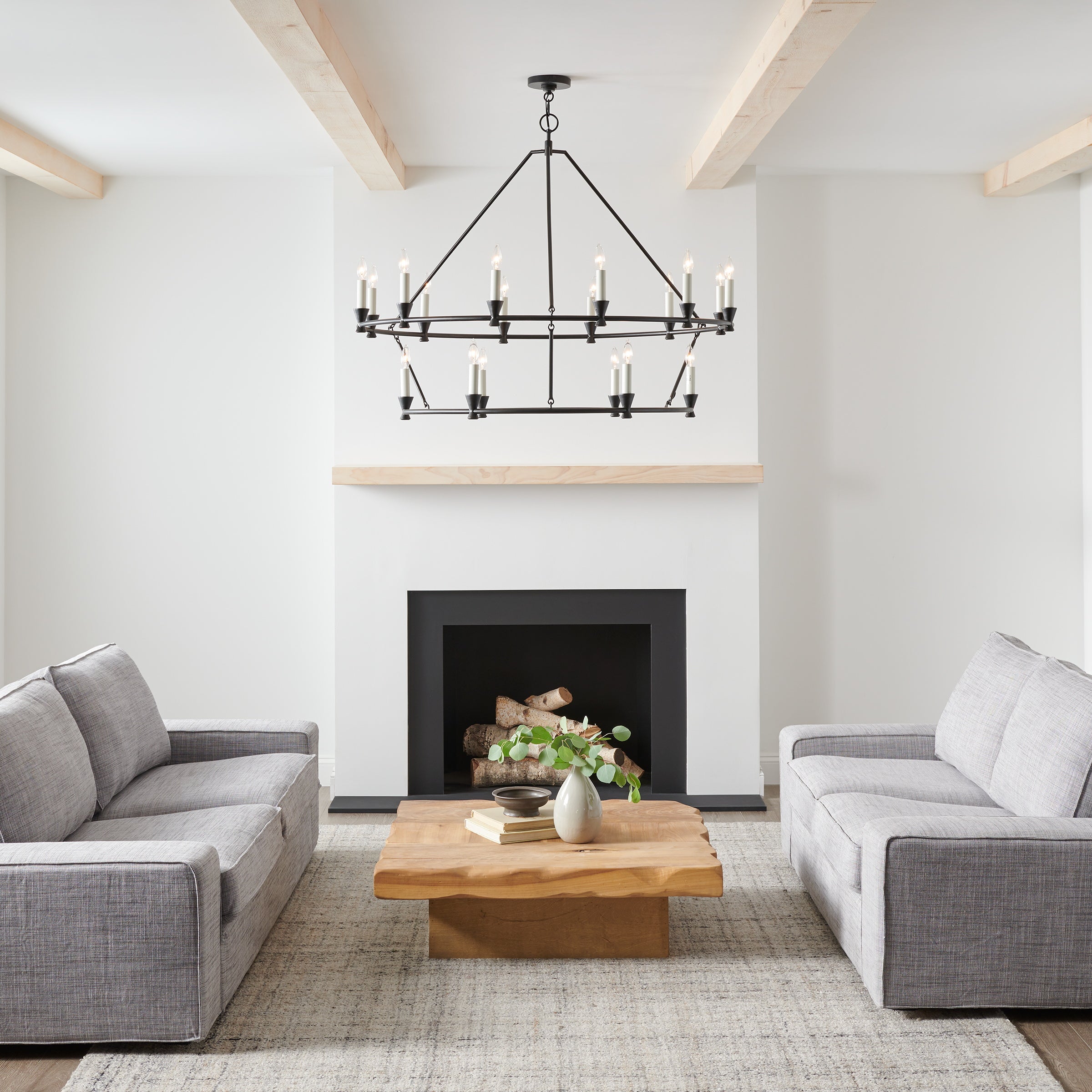 Ovyneth Vintage Industrial Brass Chandelier - Letslighting