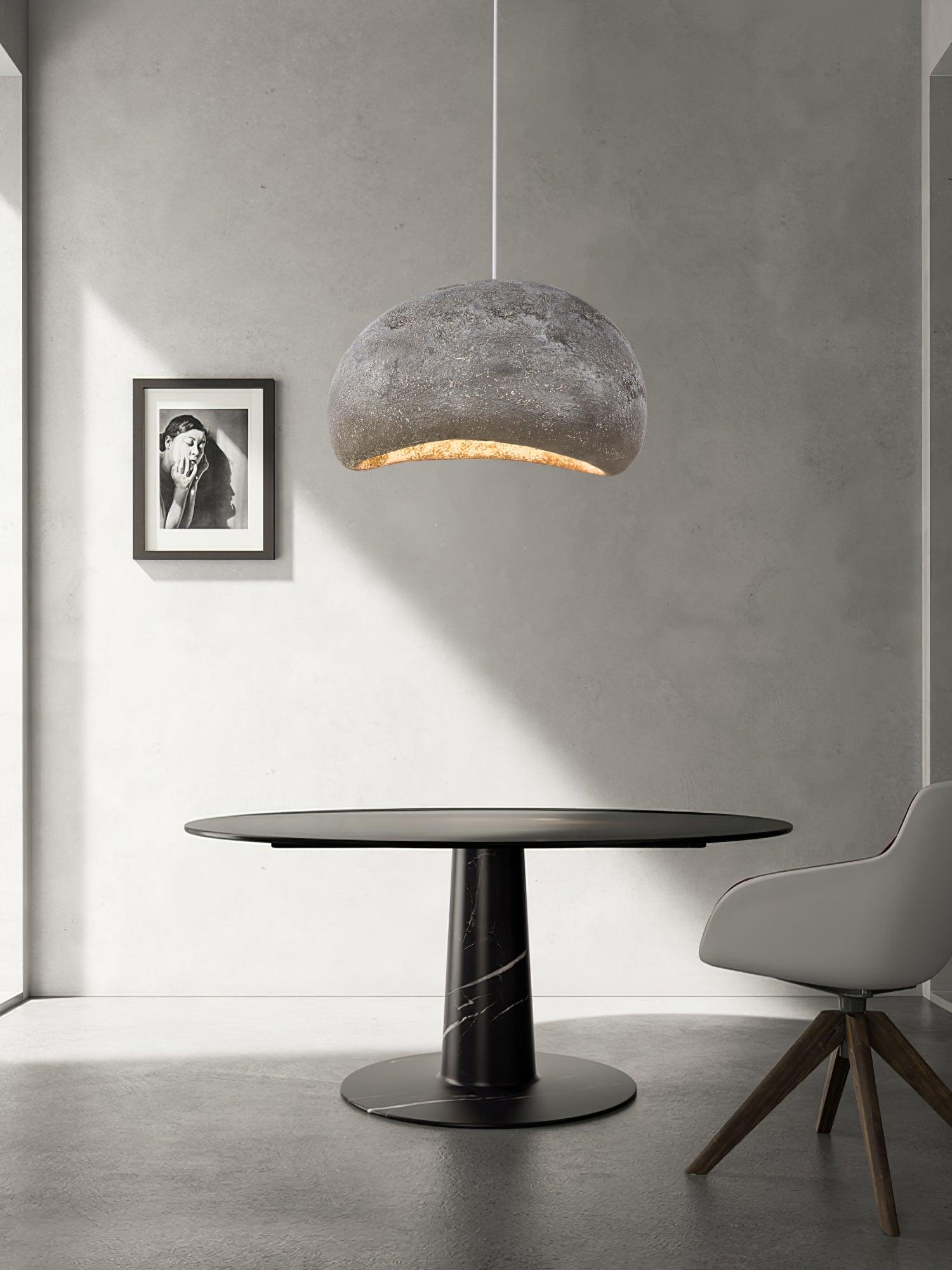 Regina Pendant Lamp Bean Organic Textured - Letslighting