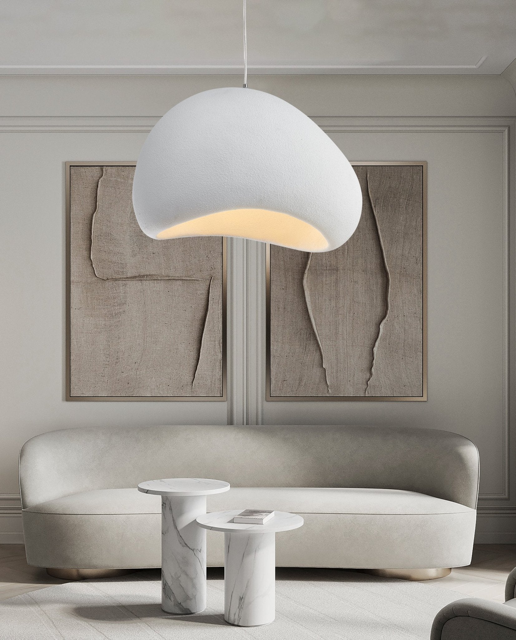 Ocara Modern Minimalist Resin Pendant Light - Letslighting