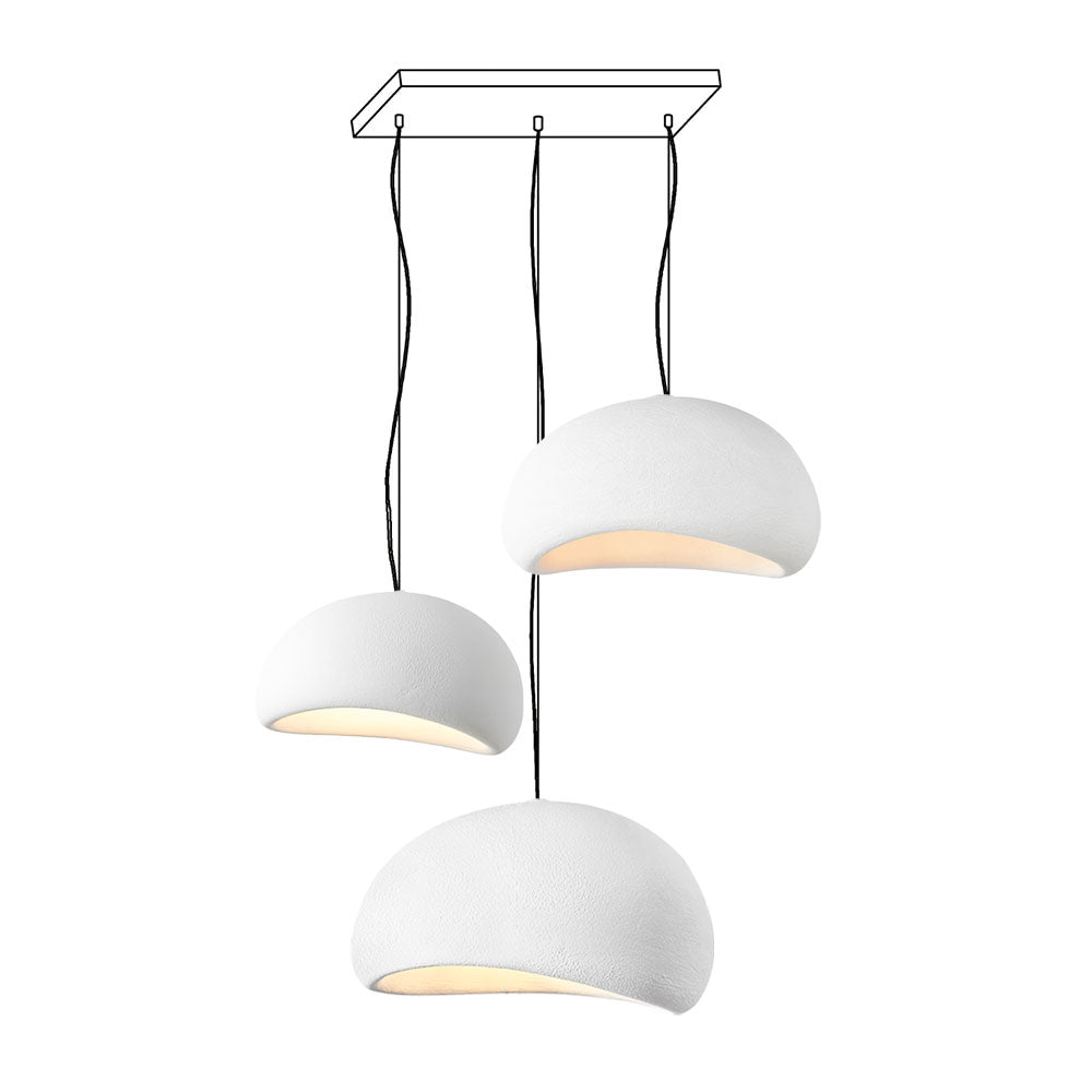 Lustra Chandelier Rough Combination Wabi-Sabi - Letslighting