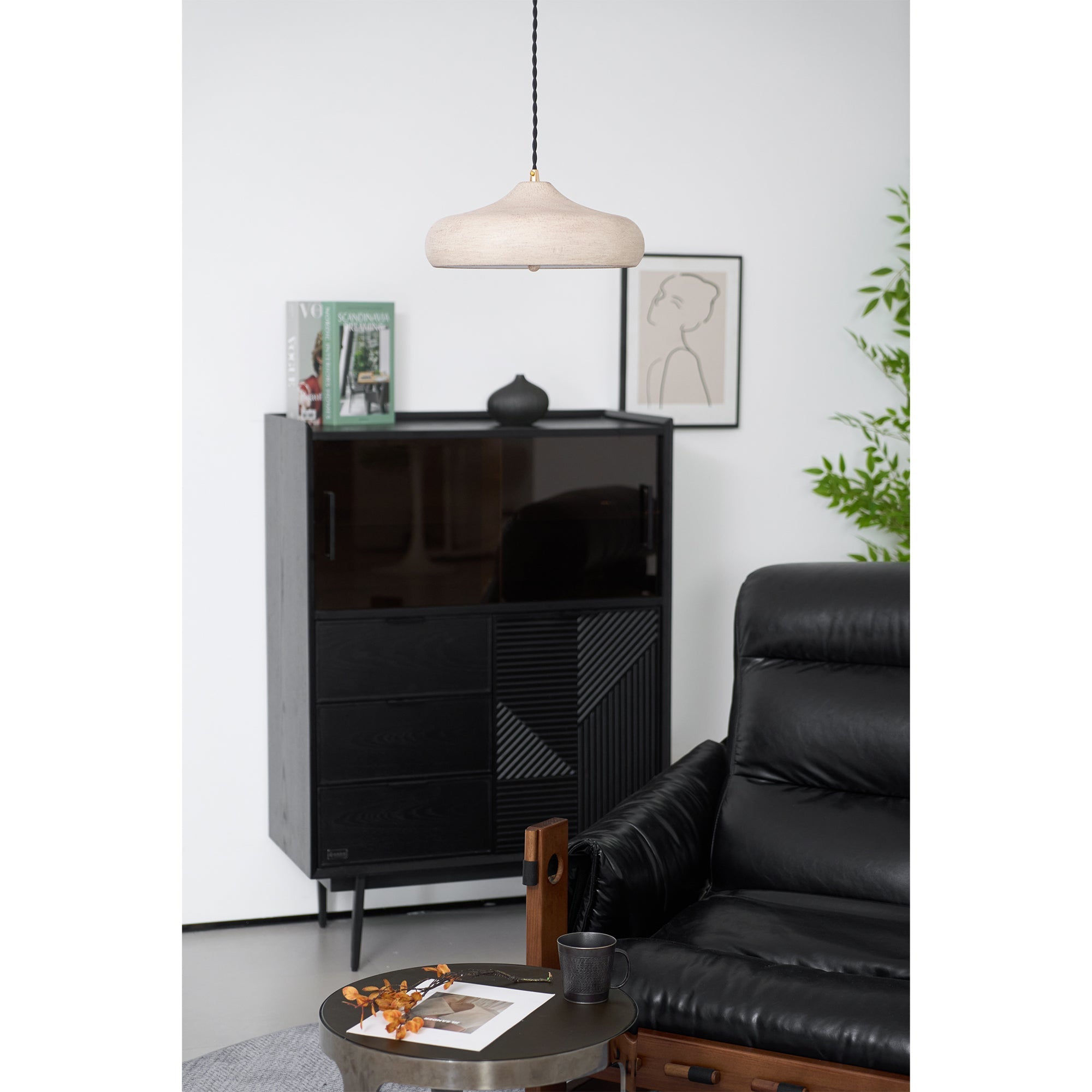 Etalyra Modern Minimalist Black Pendant Lamp - Letslighting