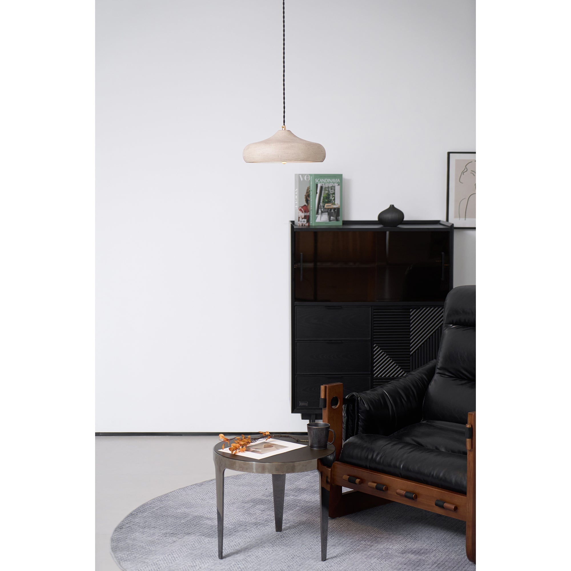 Etalyra Modern Minimalist Black Pendant Lamp - Letslighting