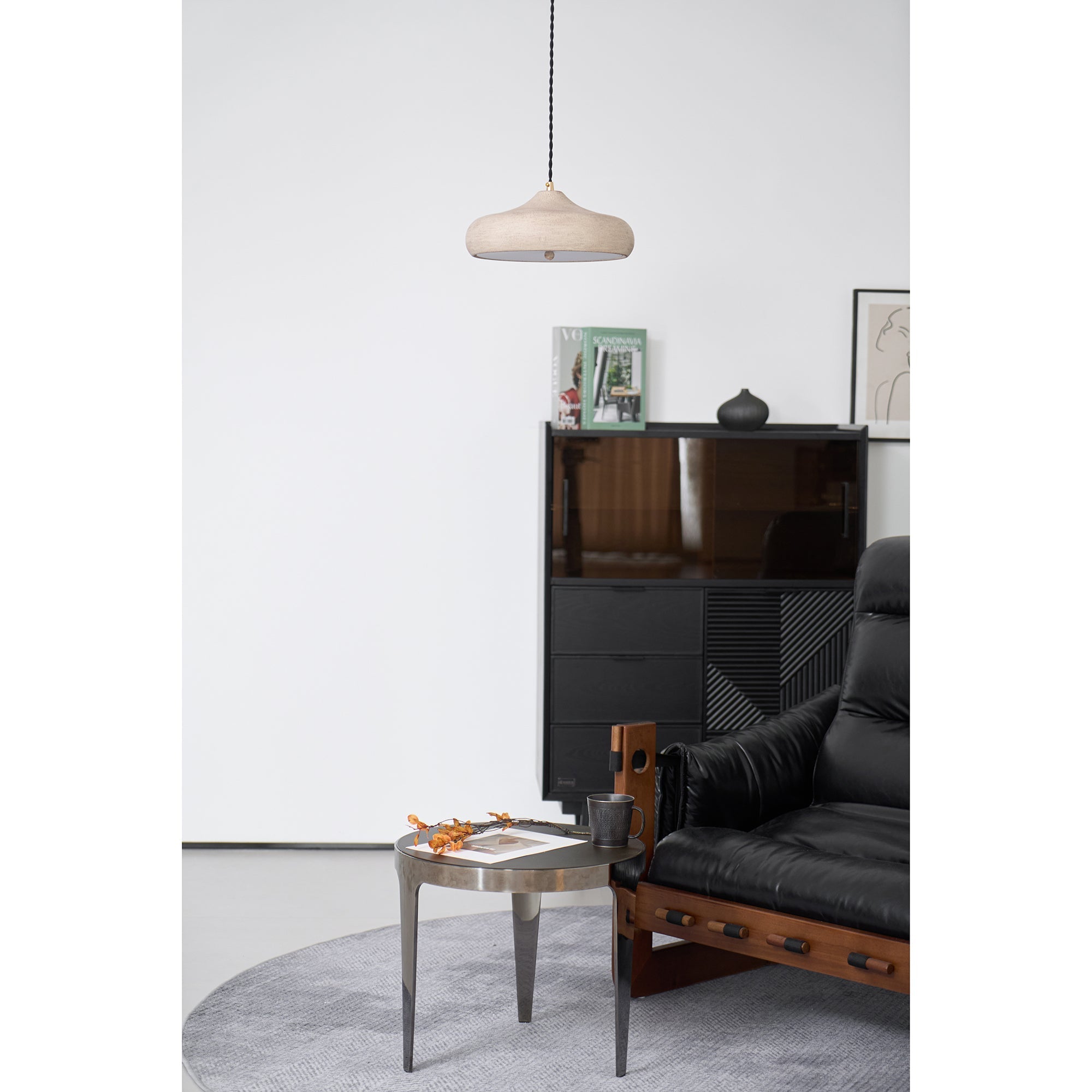 Etalyra Modern Minimalist Black Pendant Lamp - Letslighting