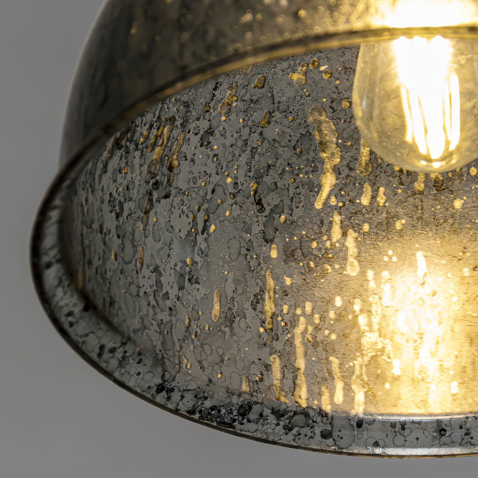 Ilvenel Vintage Industrial Wooden Glass Pendant Lamp - Letslighting