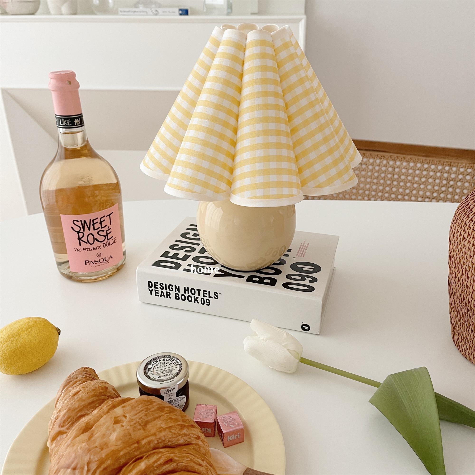 Vellum Fabric Whimsical Table Lamp - Letslighting