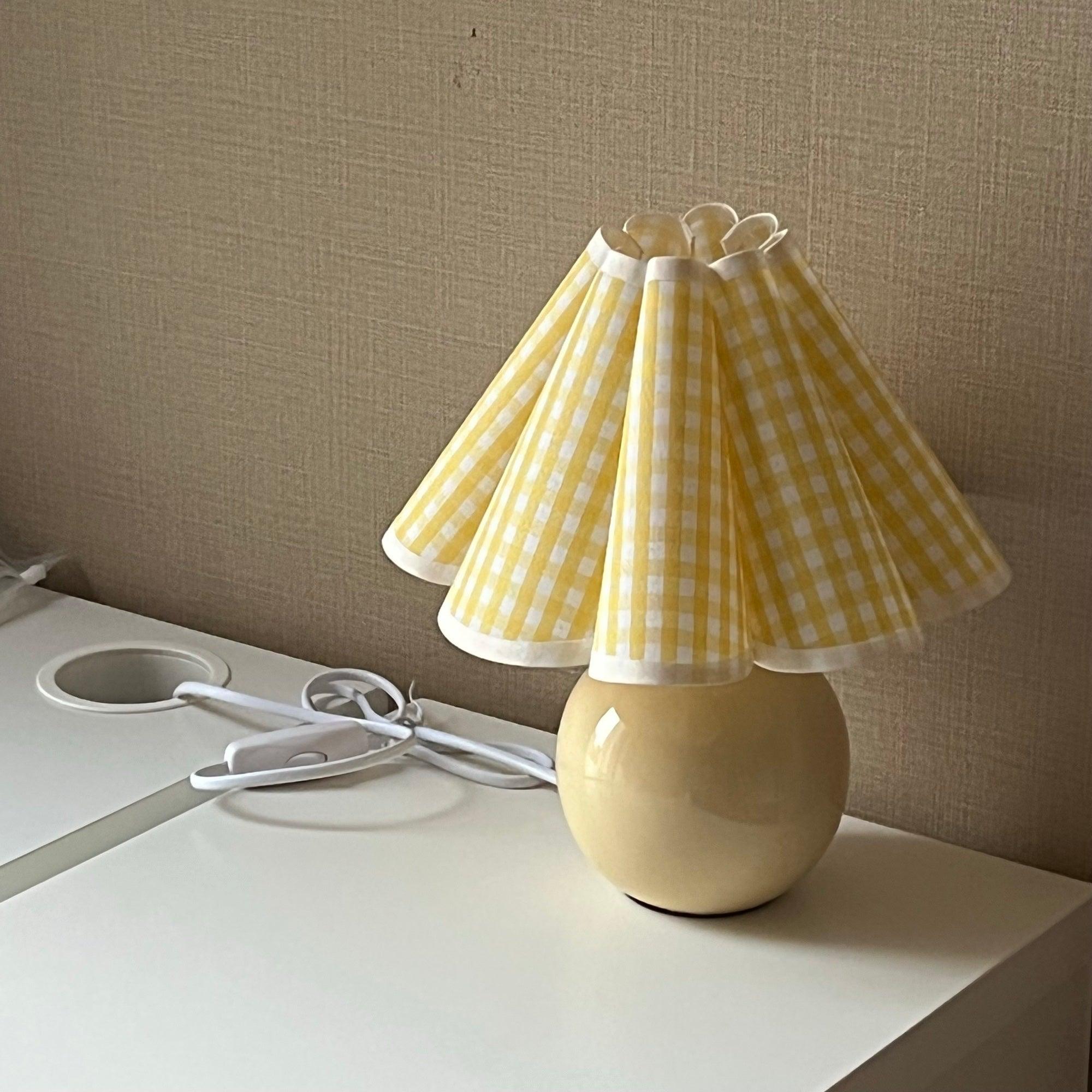 Vellum Fabric Whimsical Table Lamp - Letslighting