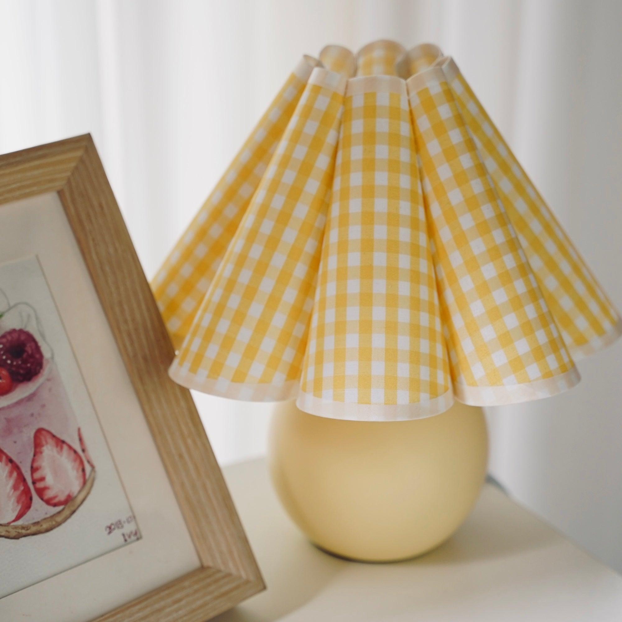 Vellum Fabric Whimsical Table Lamp - Letslighting