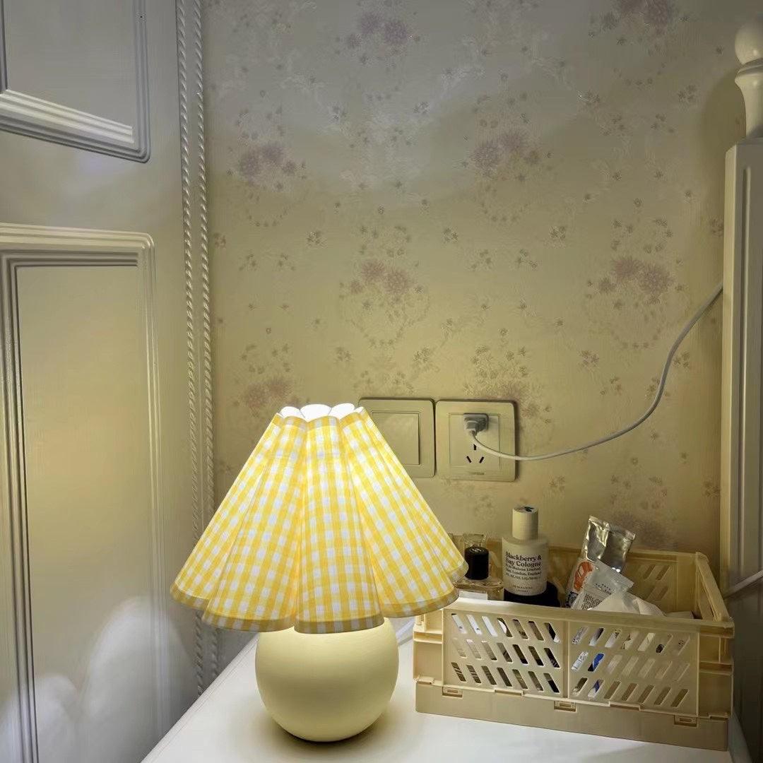 Vellum Fabric Whimsical Table Lamp - Letslighting