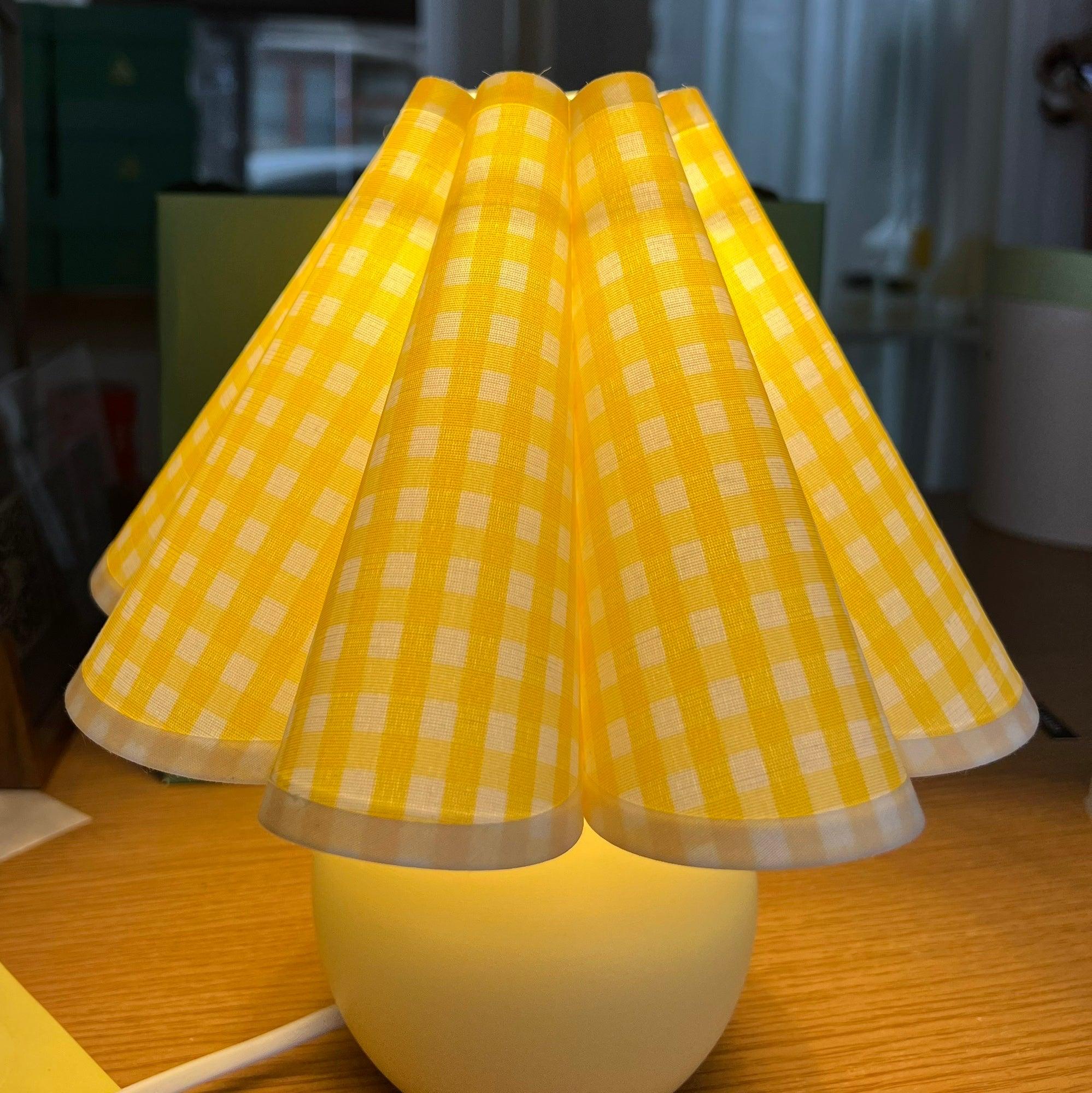 Vellum Fabric Whimsical Table Lamp - Letslighting