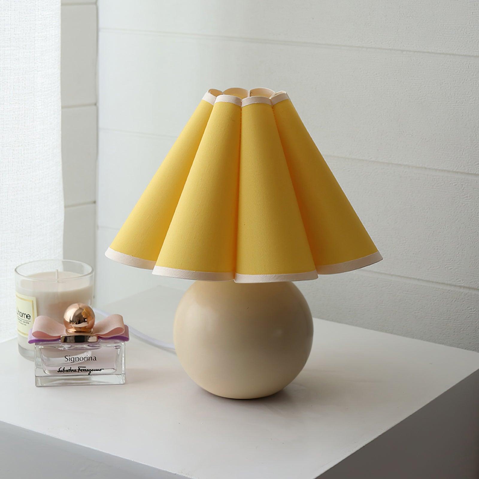 Vellum Fabric Whimsical Table Lamp - Letslighting