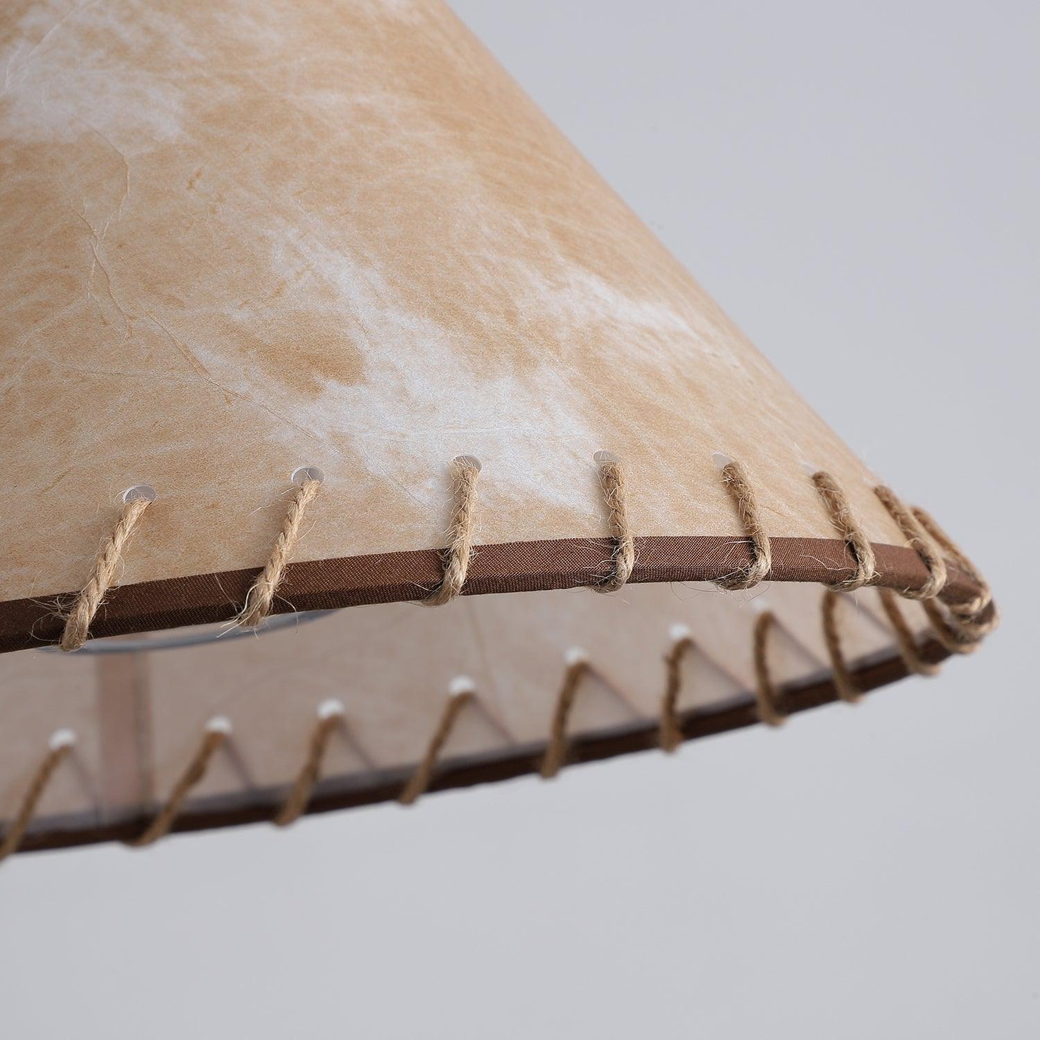 Kiko Pendant Lamp Hemp Fabric Wabi Sabi Organic - Letslighting