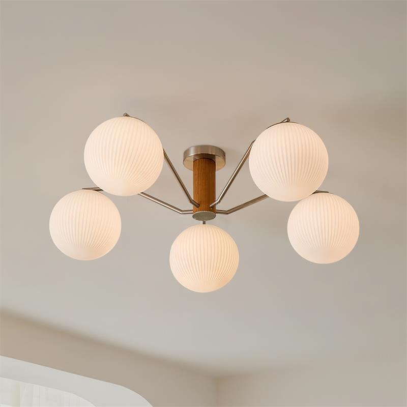 Ceiling Light LED/Incandescent Globe Flush Mount for Living Room - Letslighting