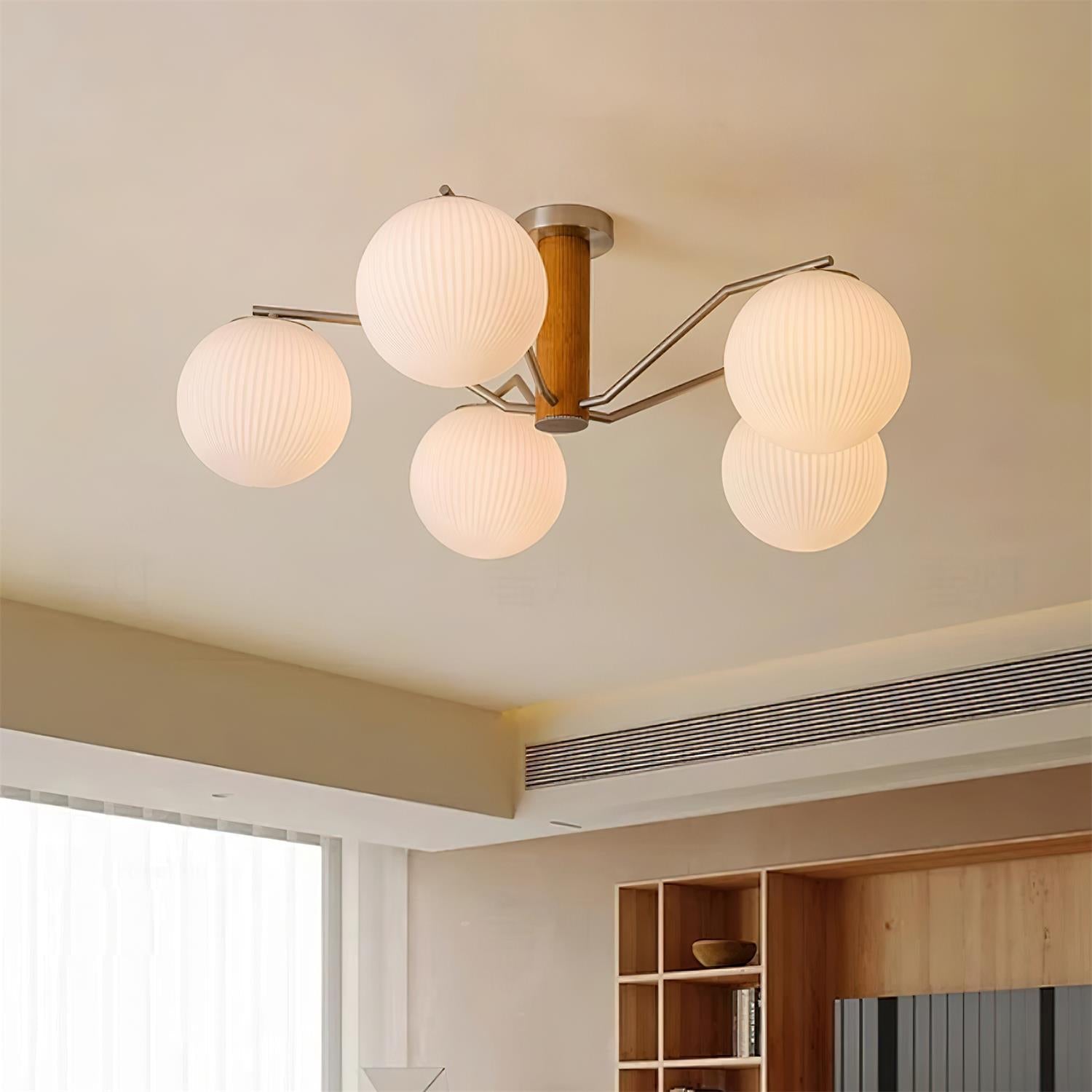 Ceiling Light LED/Incandescent Globe Flush Mount for Living Room - Letslighting