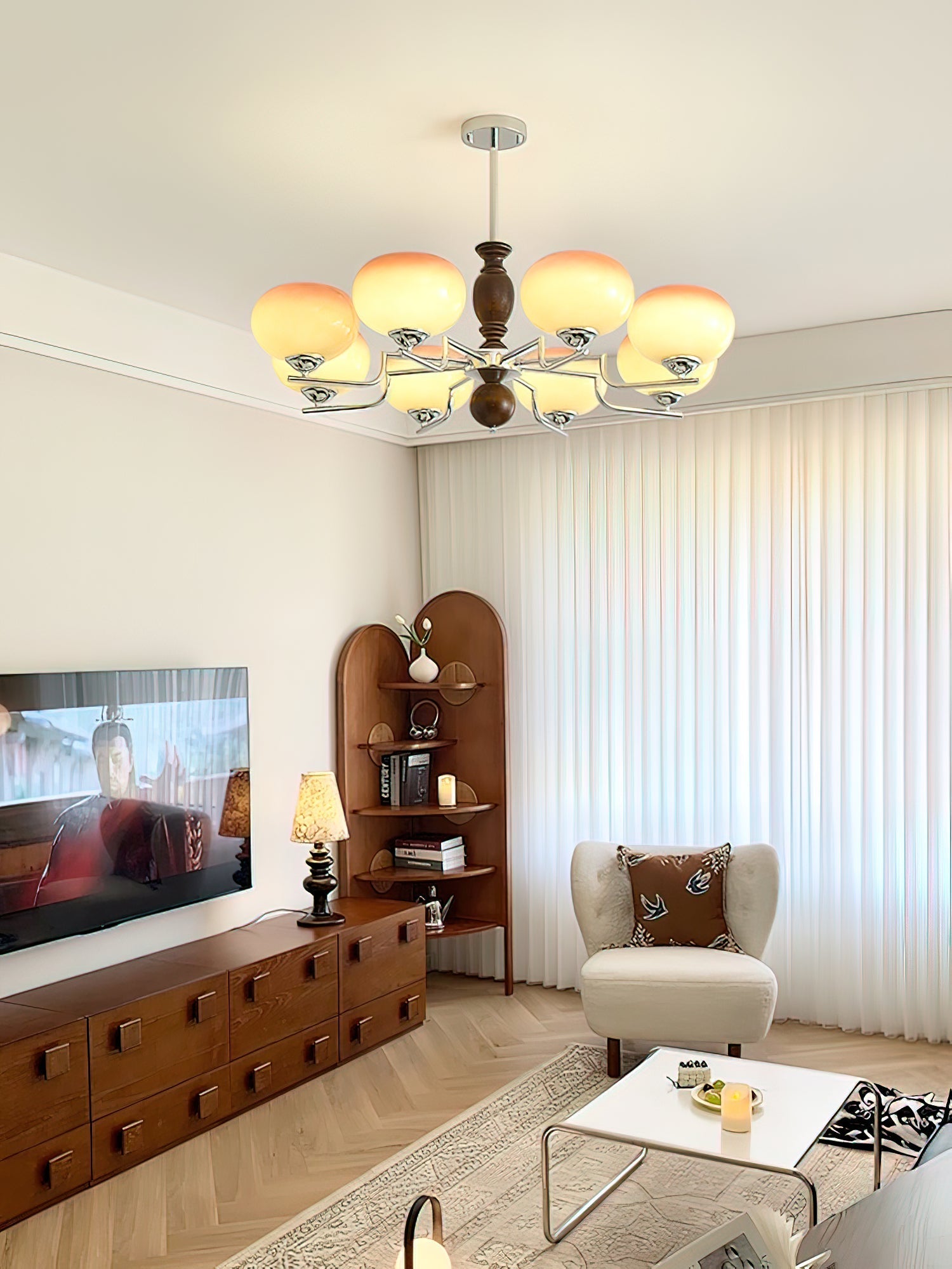 Aurora Chandelier Royal Elegant - Letslighting