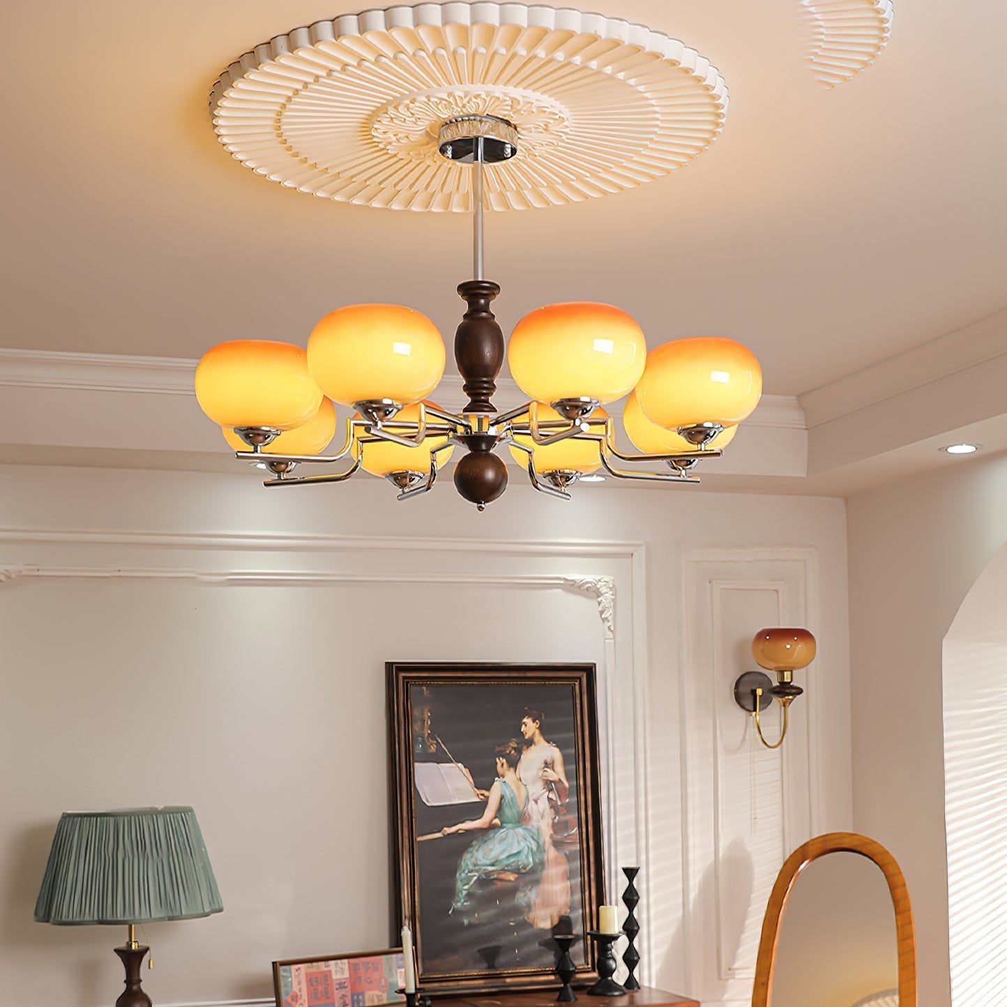 Aurora Chandelier Royal Elegant - Letslighting