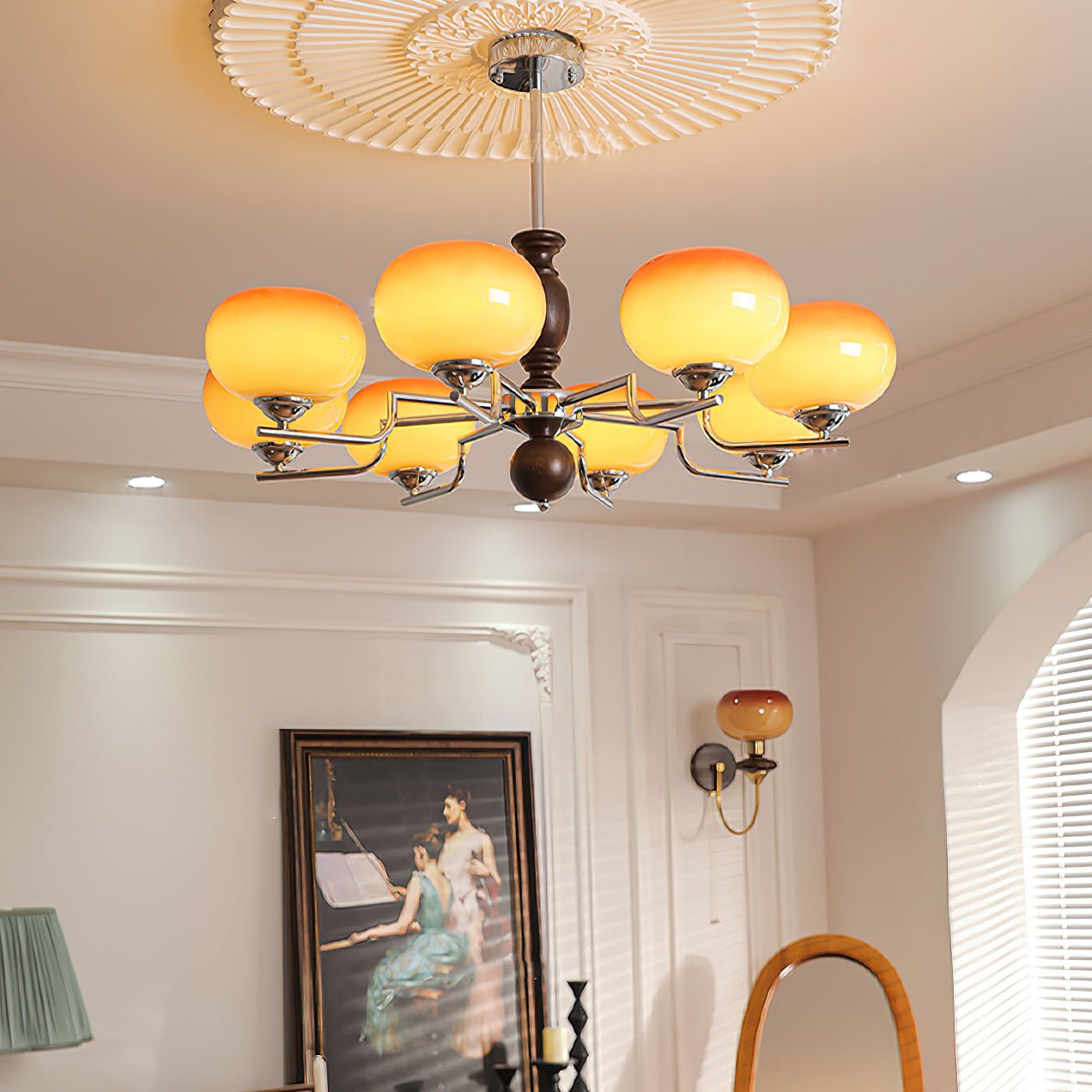 Aurora Chandelier Royal Elegant - Letslighting