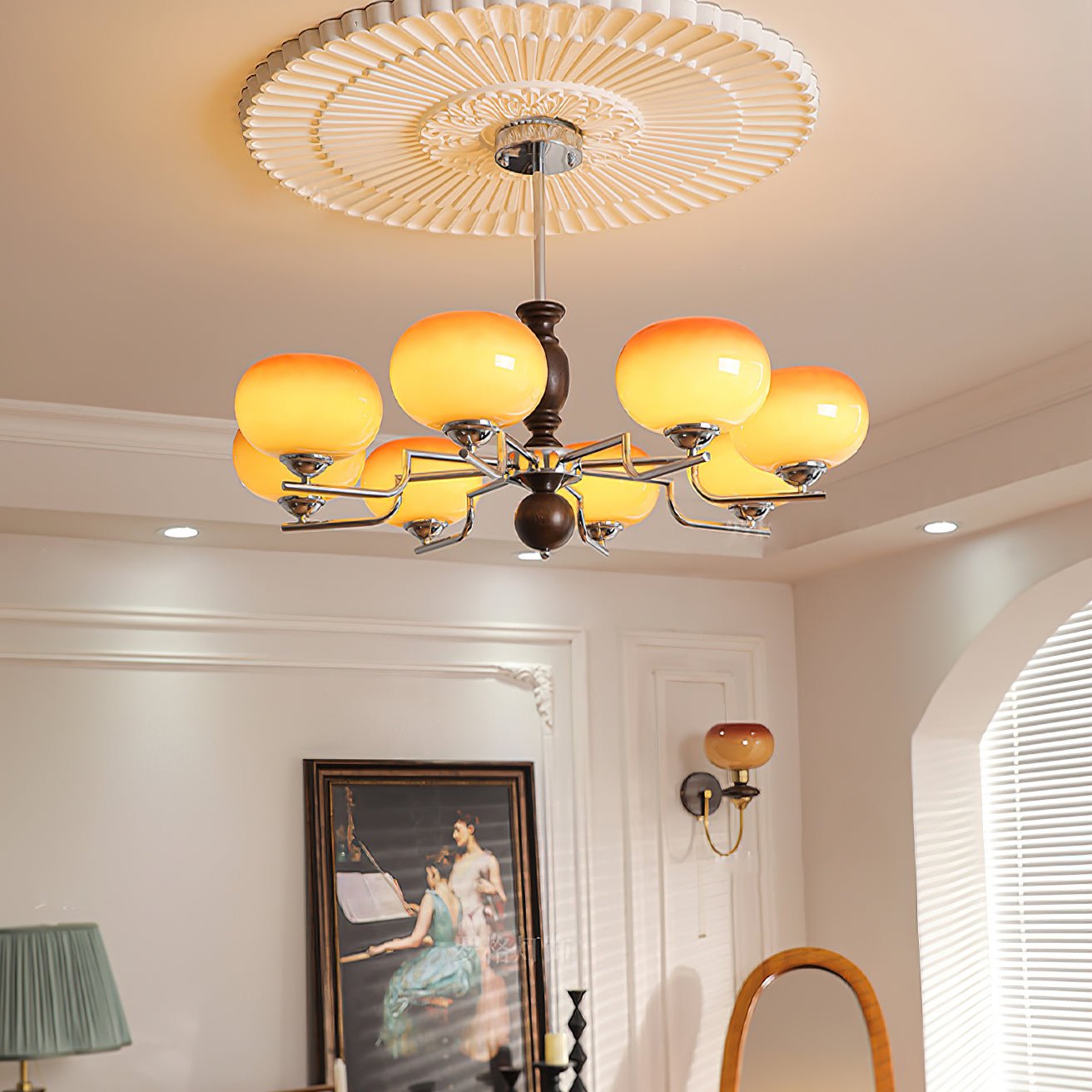 Aurora Chandelier Royal Elegant - Letslighting