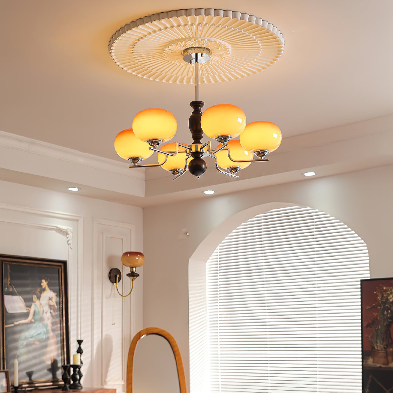 Aurora Chandelier Royal Elegant - Letslighting