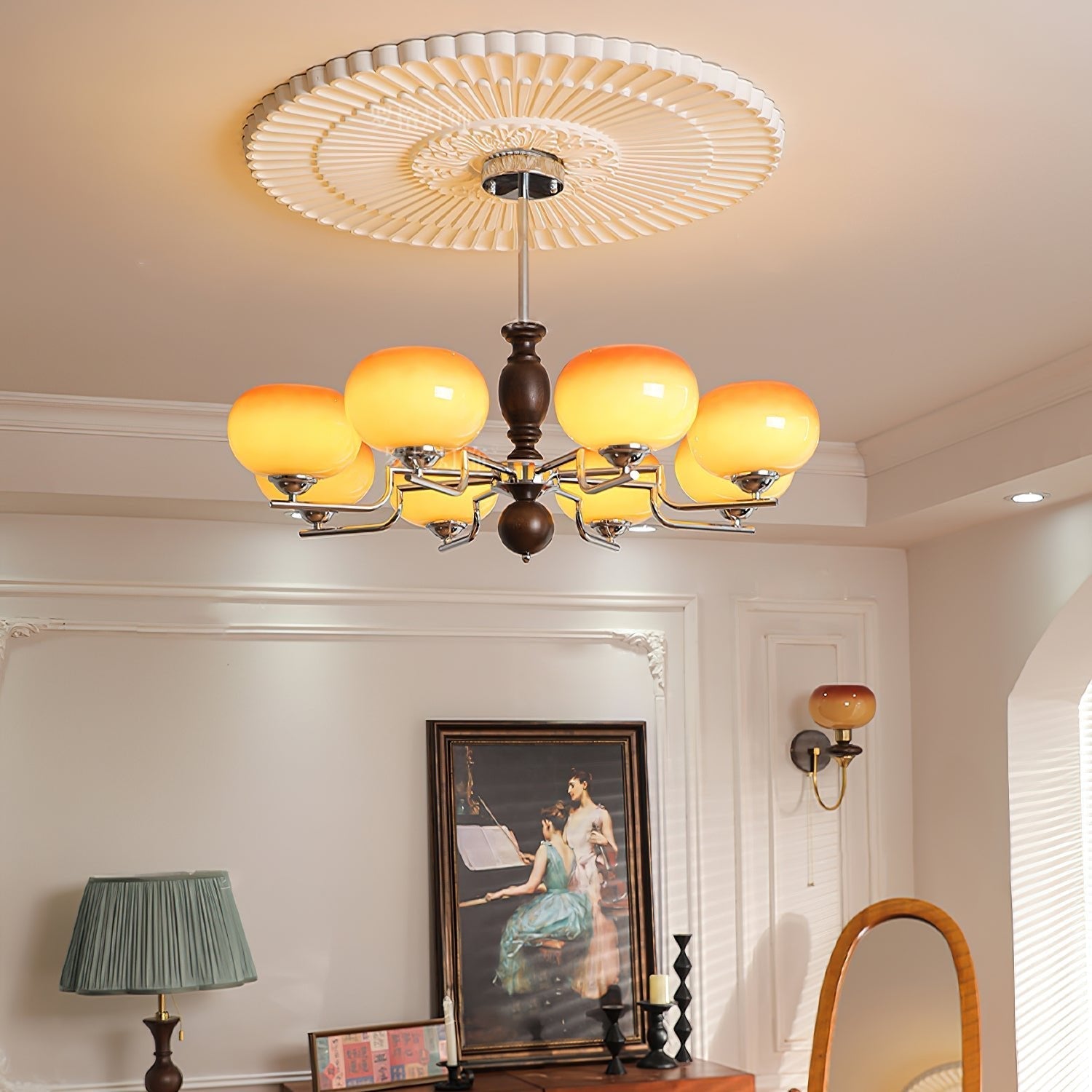 Aurora Chandelier Royal Elegant - Letslighting