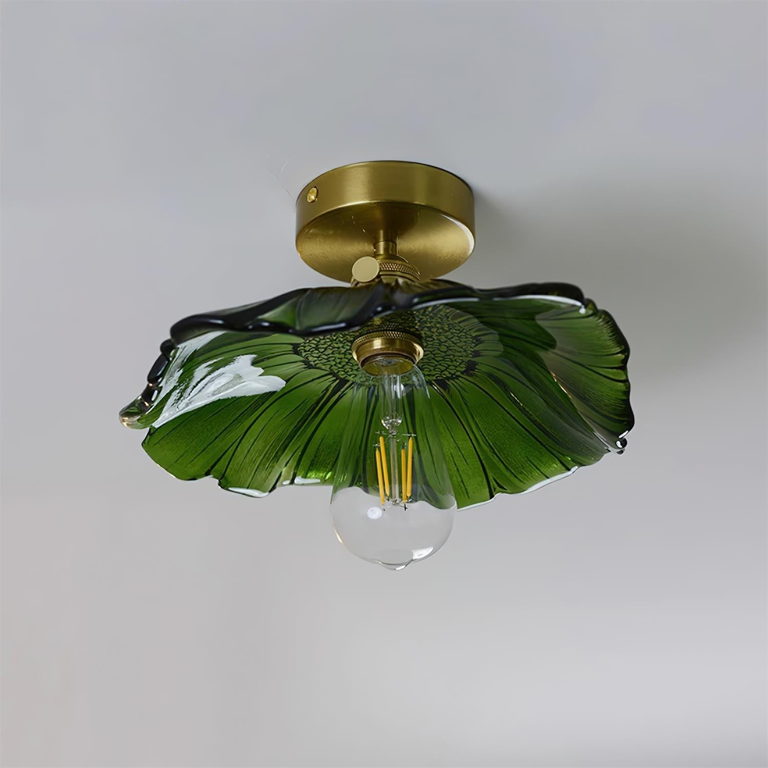 Verdalia Lotus Leaf Ceiling Light - Letslighting