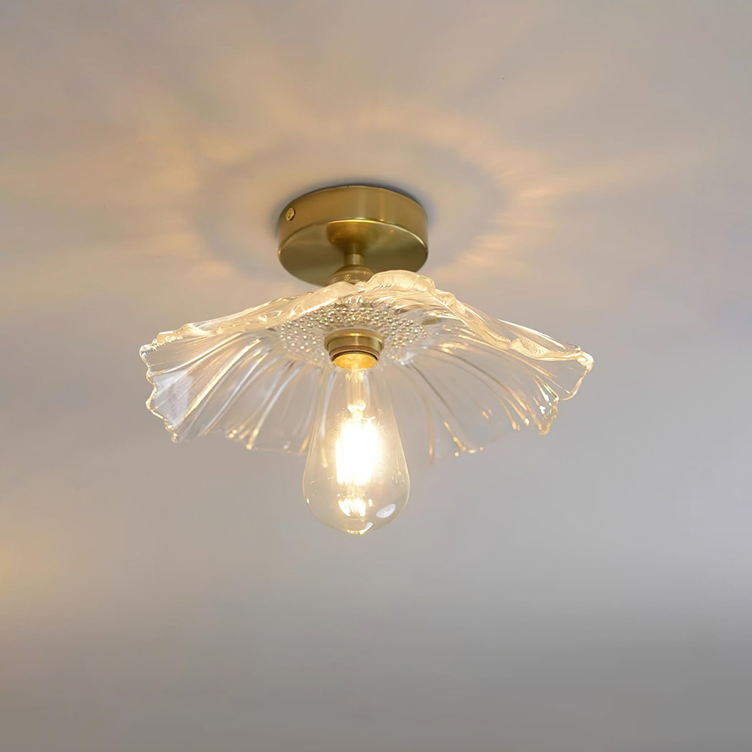 Verdalia Lotus Leaf Ceiling Light - Letslighting