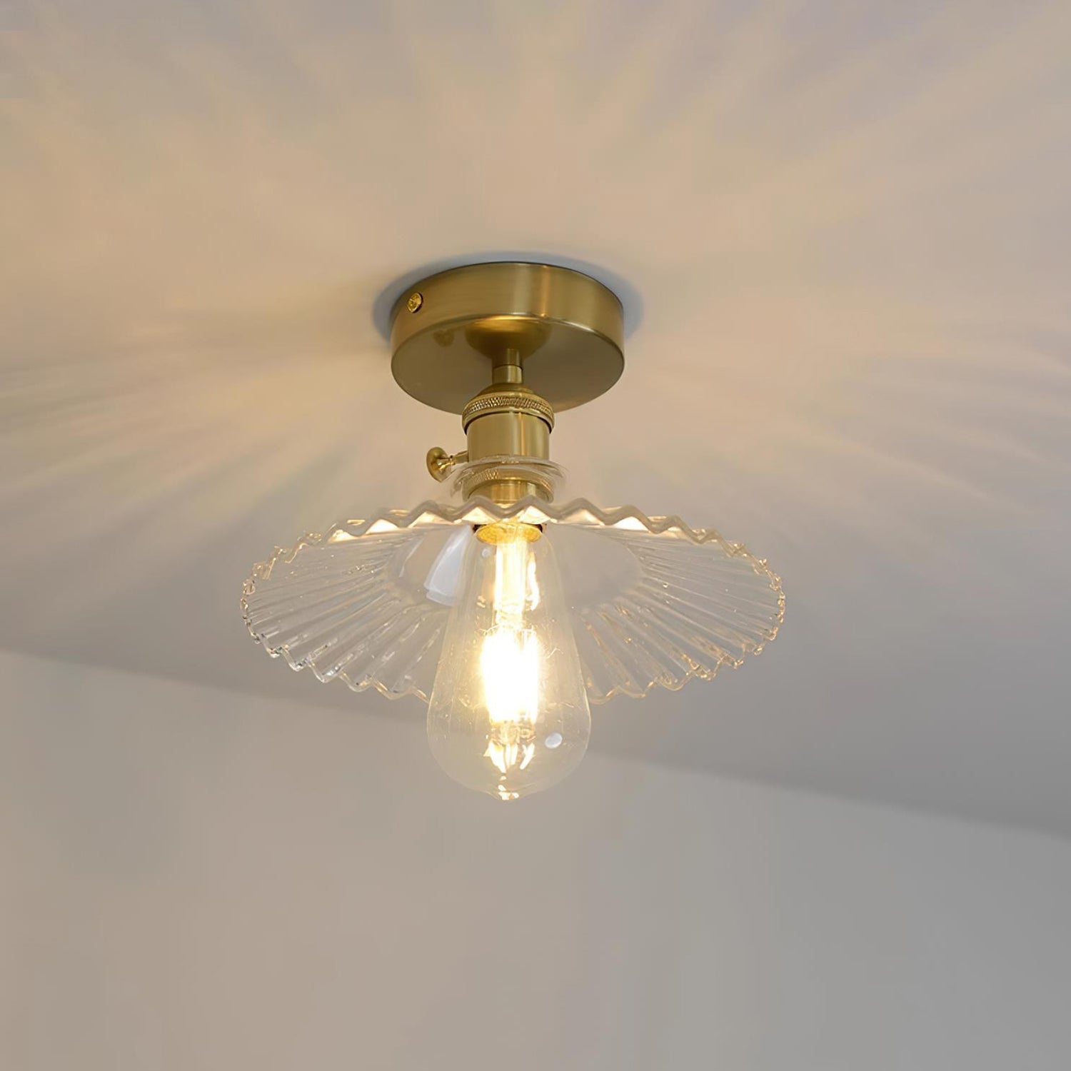 Verdalia Lotus Leaf Ceiling Light - Letslighting