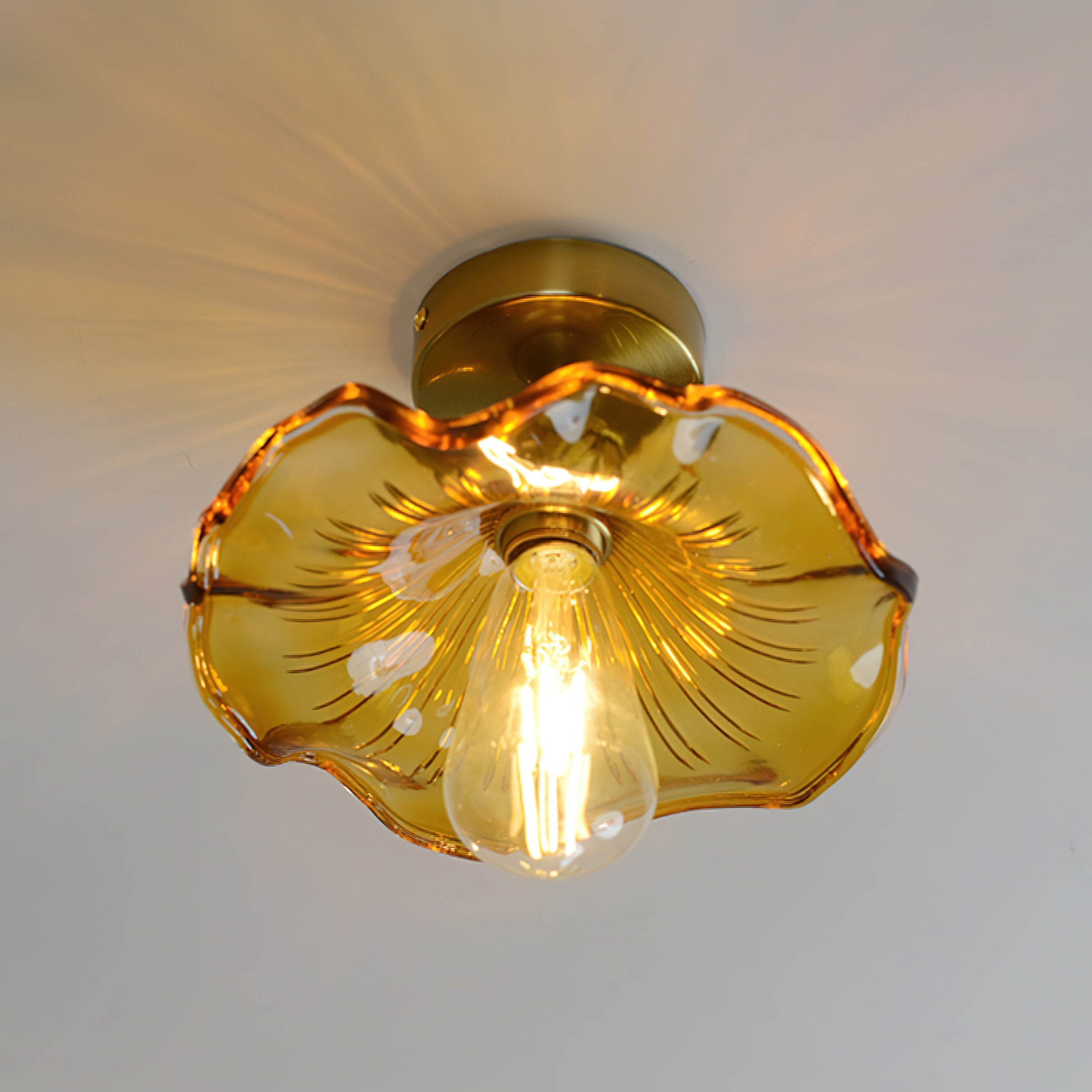 Verdalia Lotus Leaf Ceiling Light - Letslighting