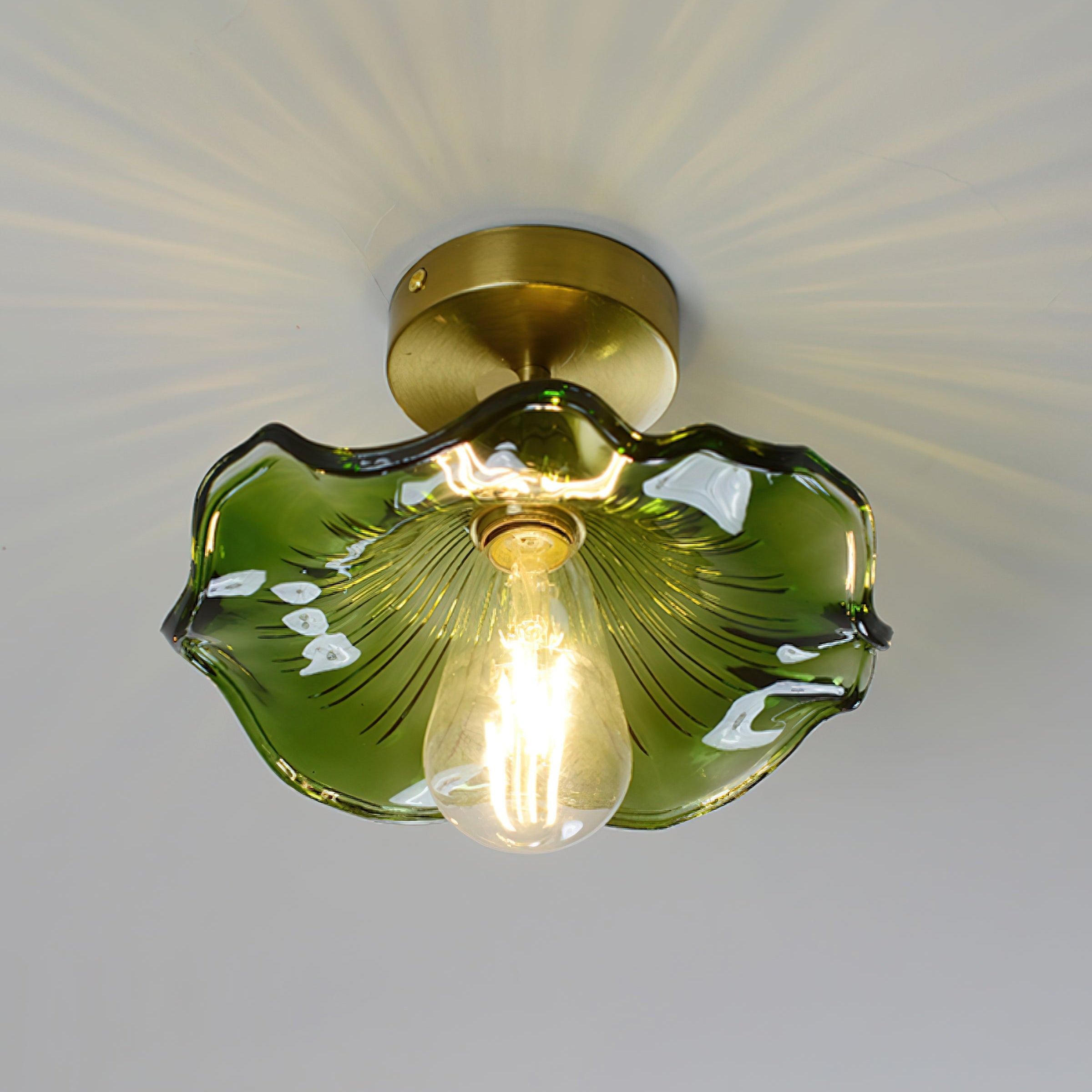 Verdalia Lotus Leaf Ceiling Light - Letslighting
