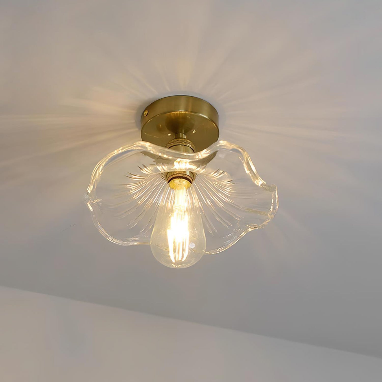 Verdalia Lotus Leaf Ceiling Light - Letslighting