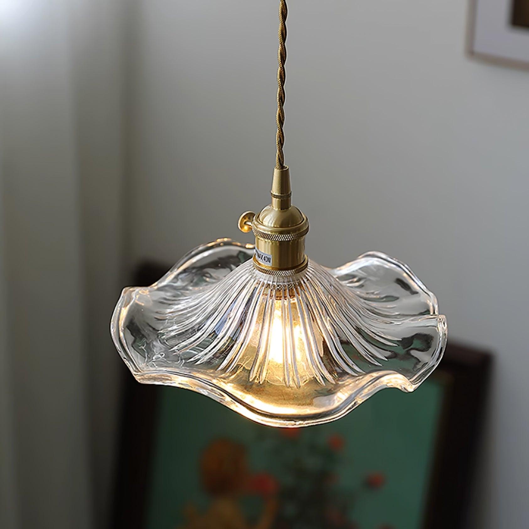 Verdalia Lotus Leaf Pendant Light - Letslighting