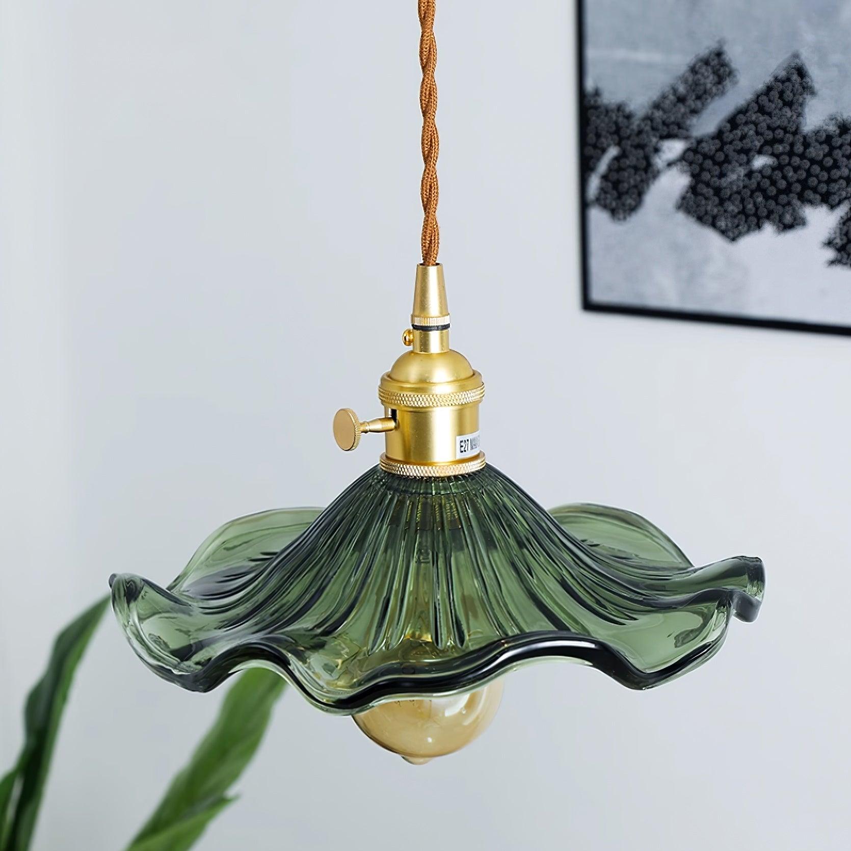 Verdalia Lotus Leaf Pendant Light - Letslighting