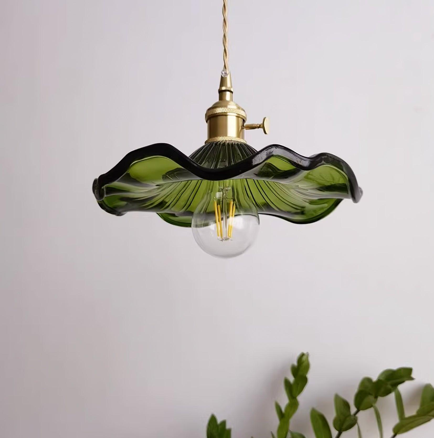 Verdalia Lotus Leaf Pendant Light - Letslighting