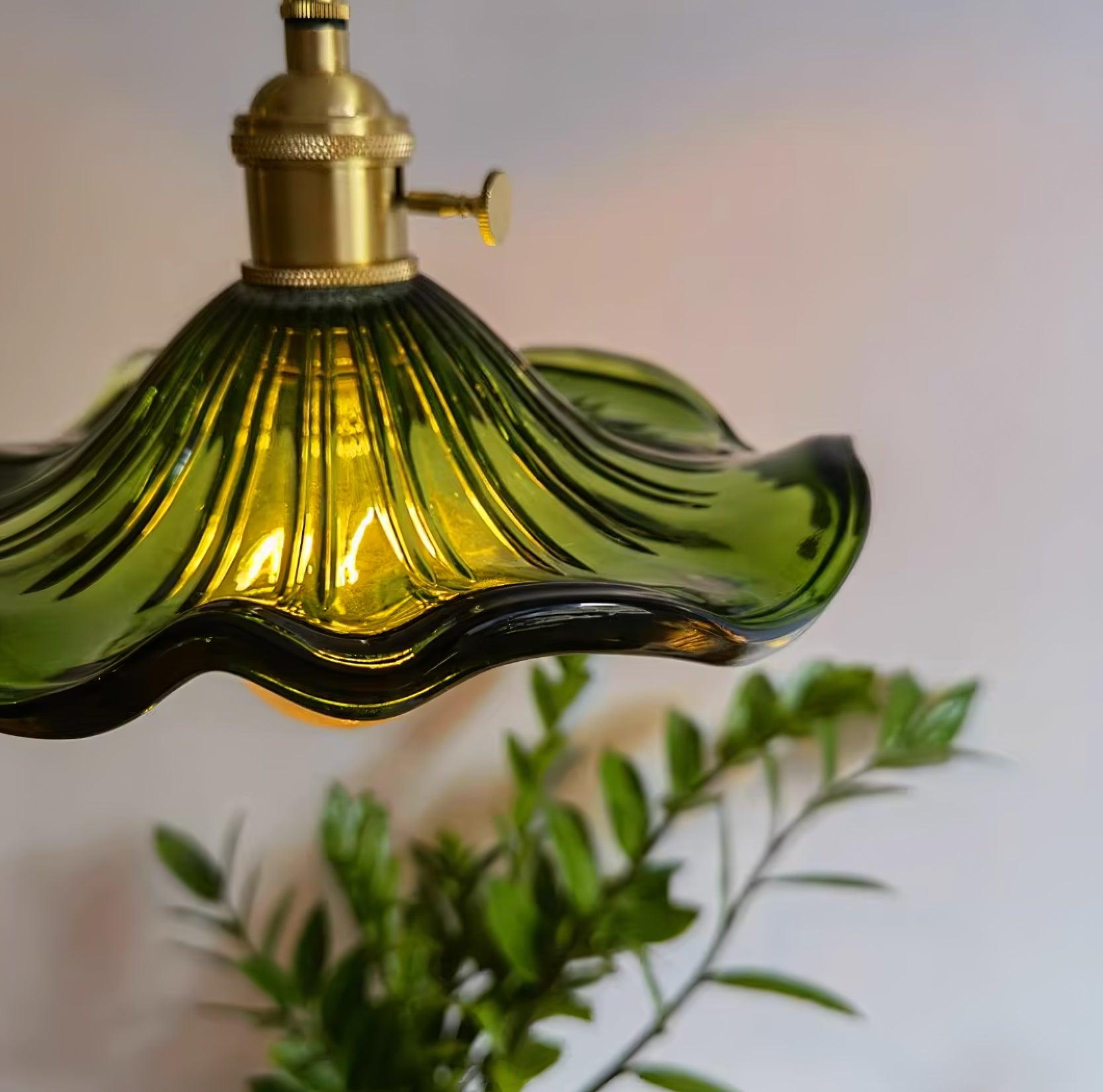 Verdalia Lotus Leaf Pendant Light - Letslighting