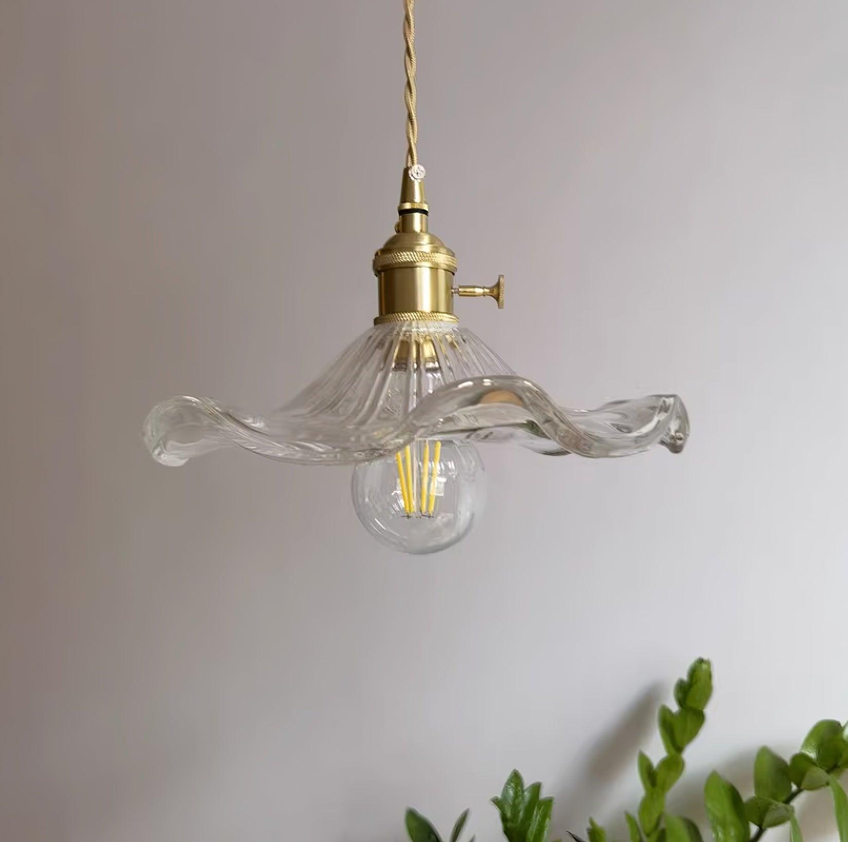 Verdalia Lotus Leaf Pendant Light - Letslighting