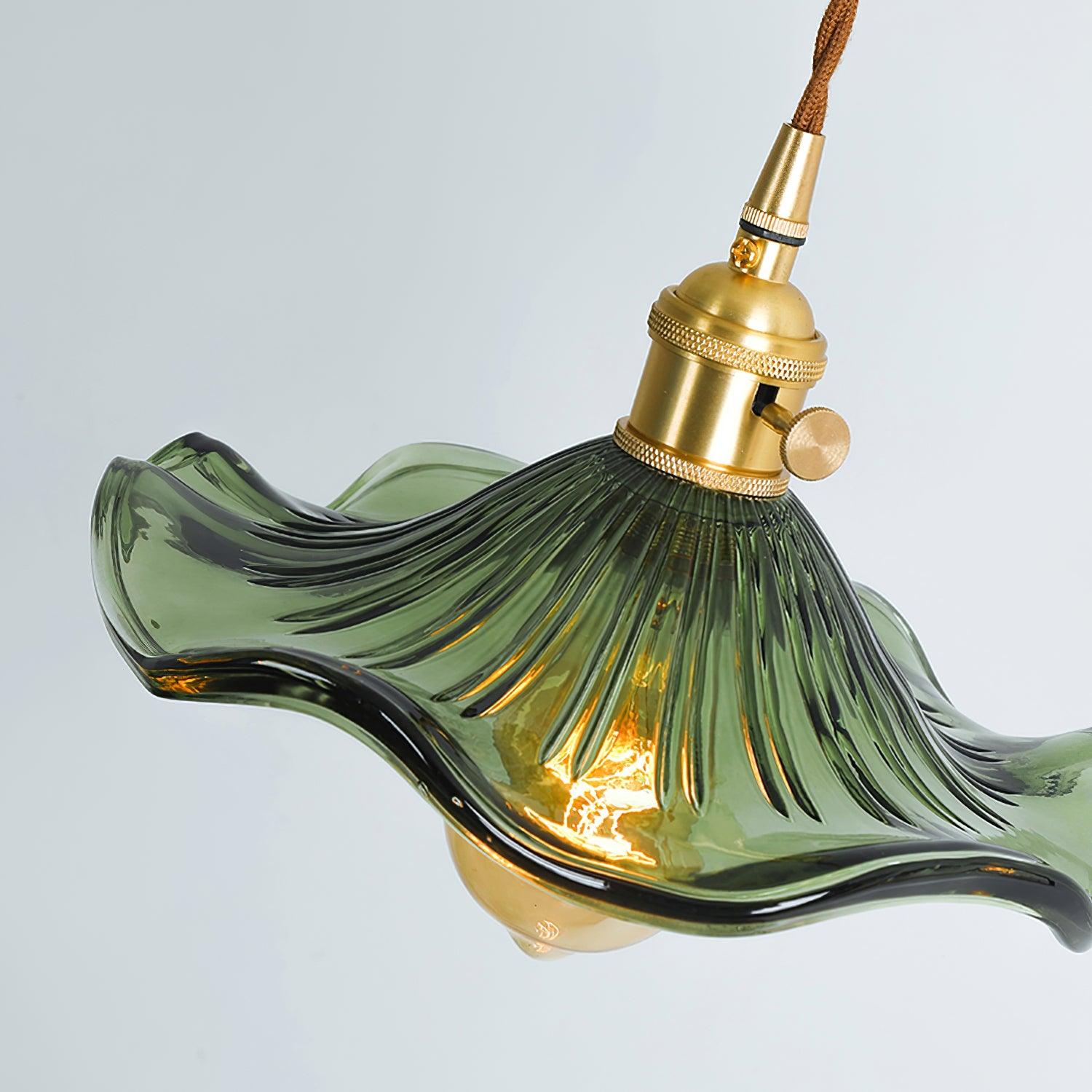 Verdalia Lotus Leaf Pendant Light - Letslighting