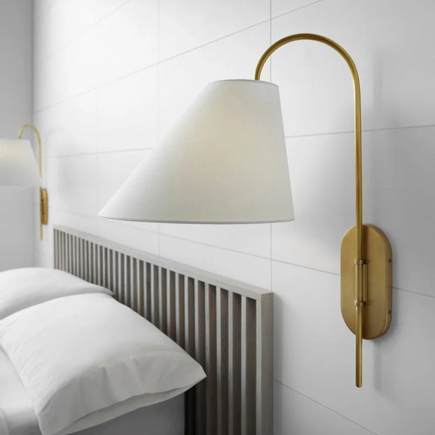 Cadence Vintage Fabric Wall Lamp - Letslighting
