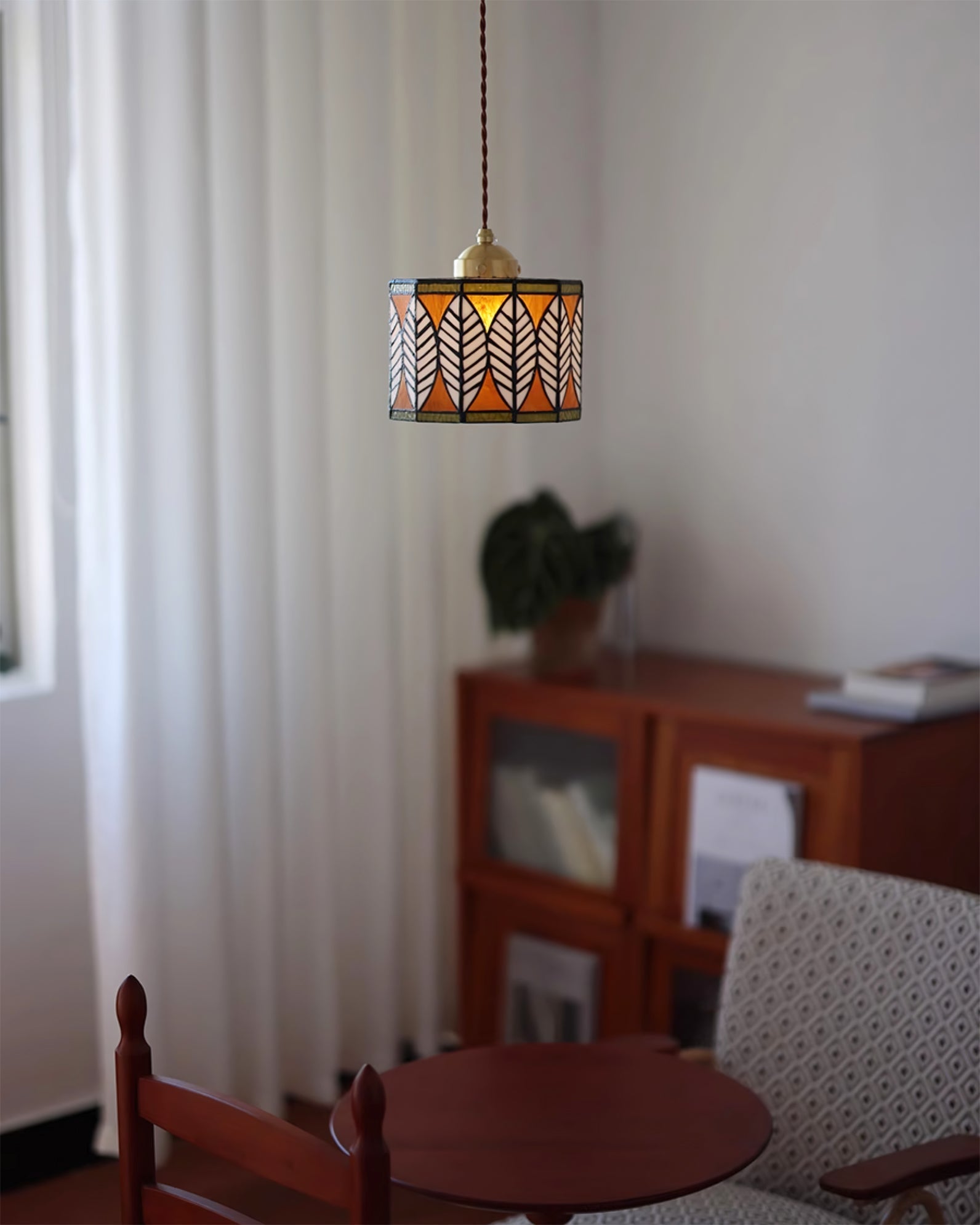 Tiffany Leaf Pendant Lamp - Letslighting