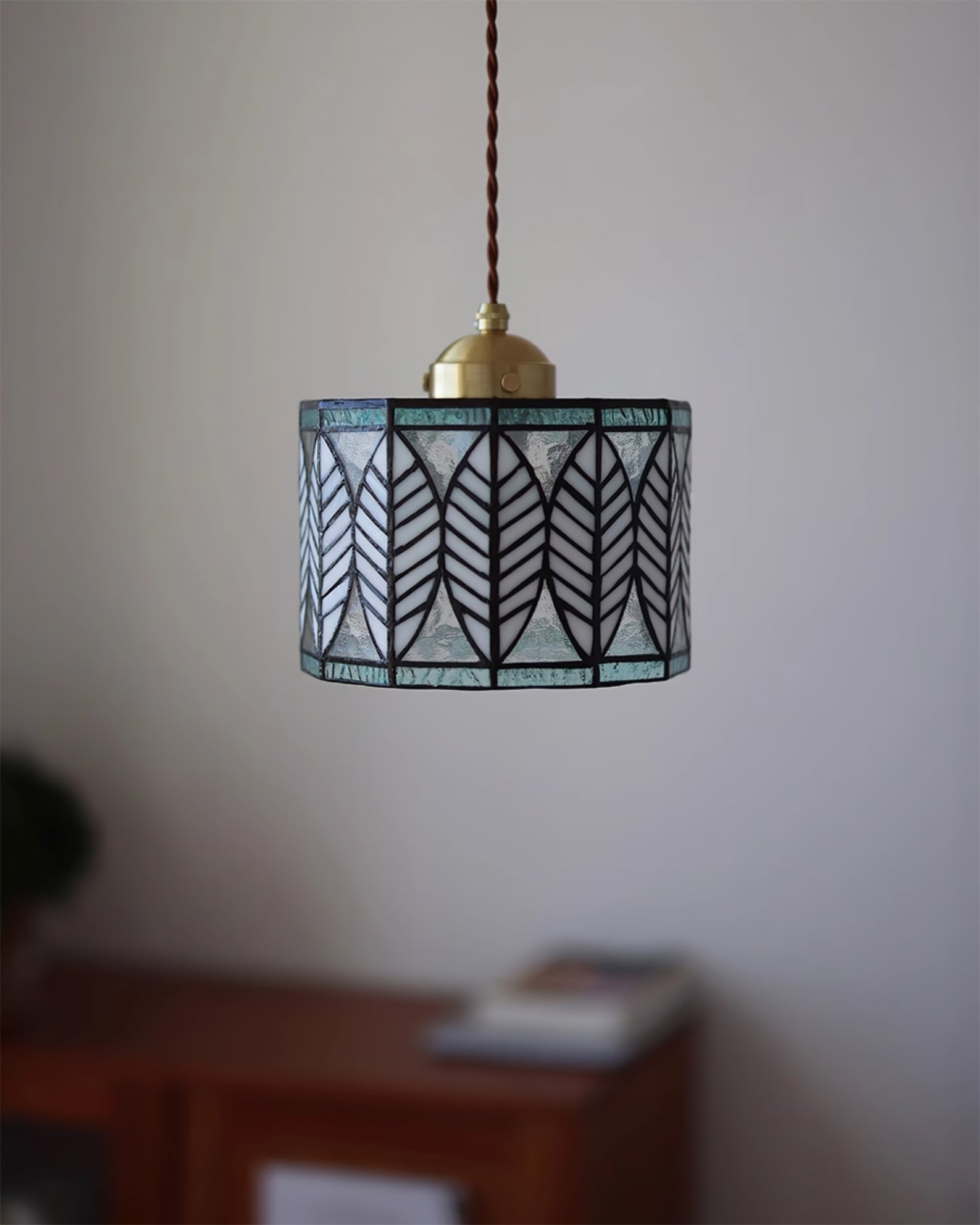 Tiffany Leaf Pendant Lamp - Letslighting